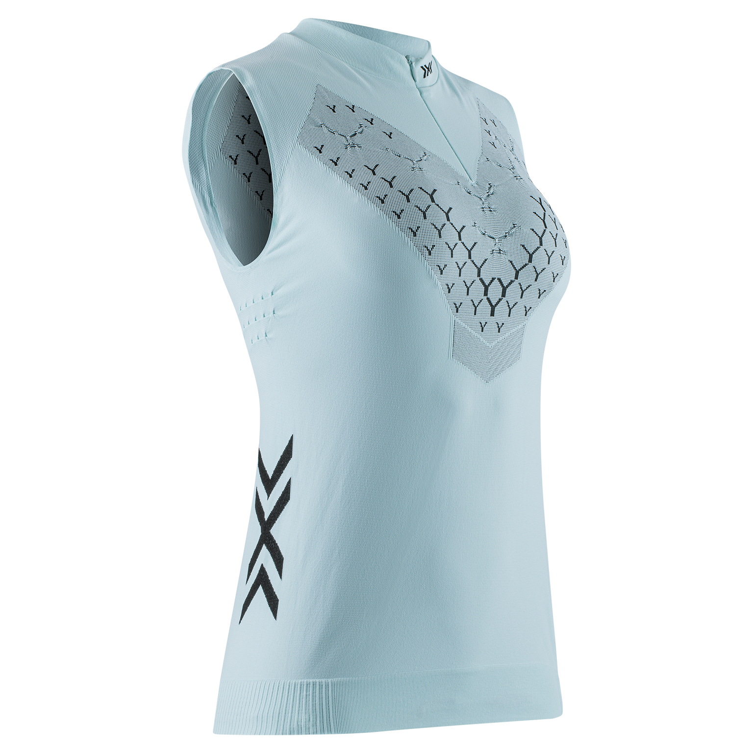 X-BIONIC TWYCE RUN SINGLET WMN - Clearwater Black - Tanks - 1 of 2