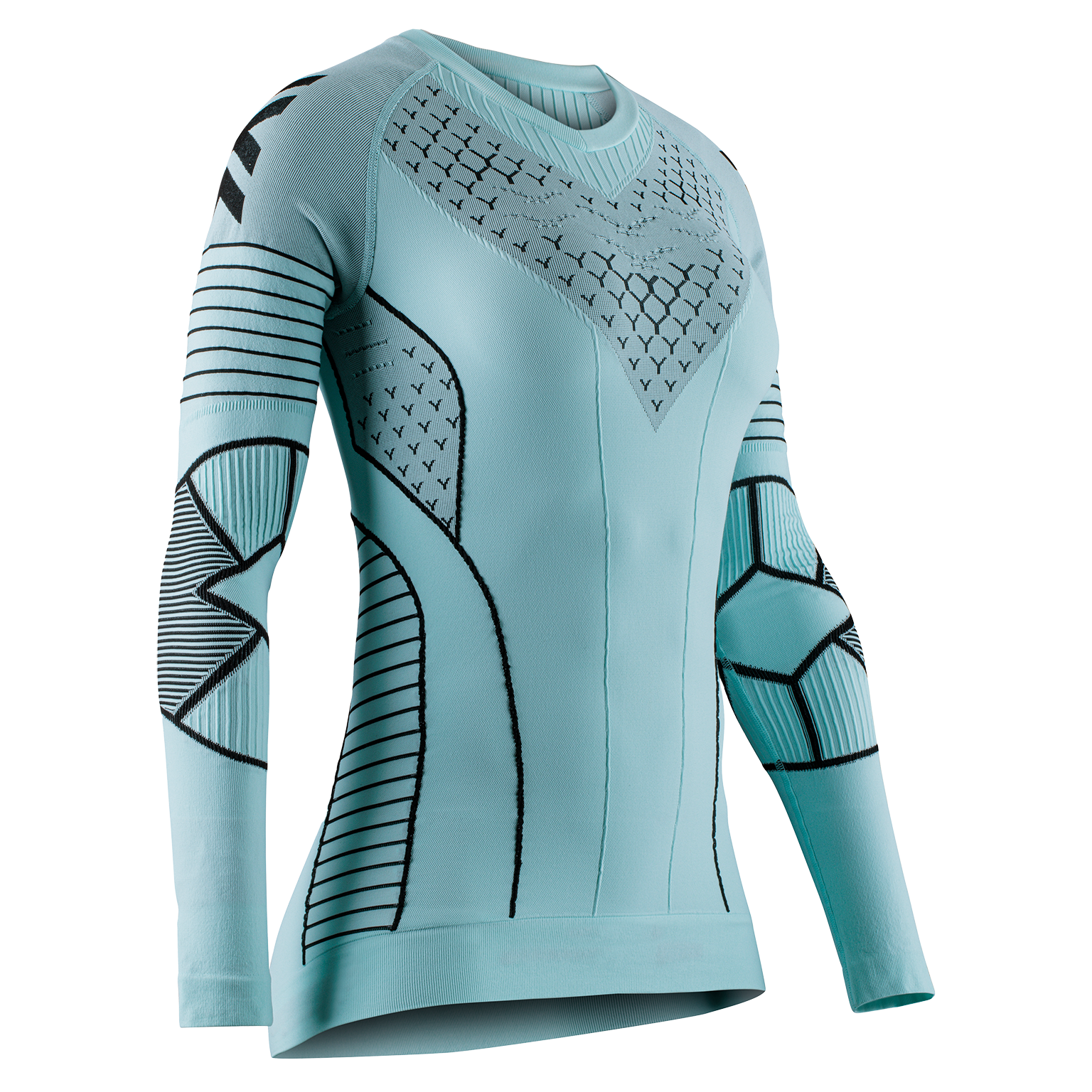 X-BIONIC TWYCE RACE SHIRT LS WMN - Clearwater Black - Longsleeves - 1 of 2
