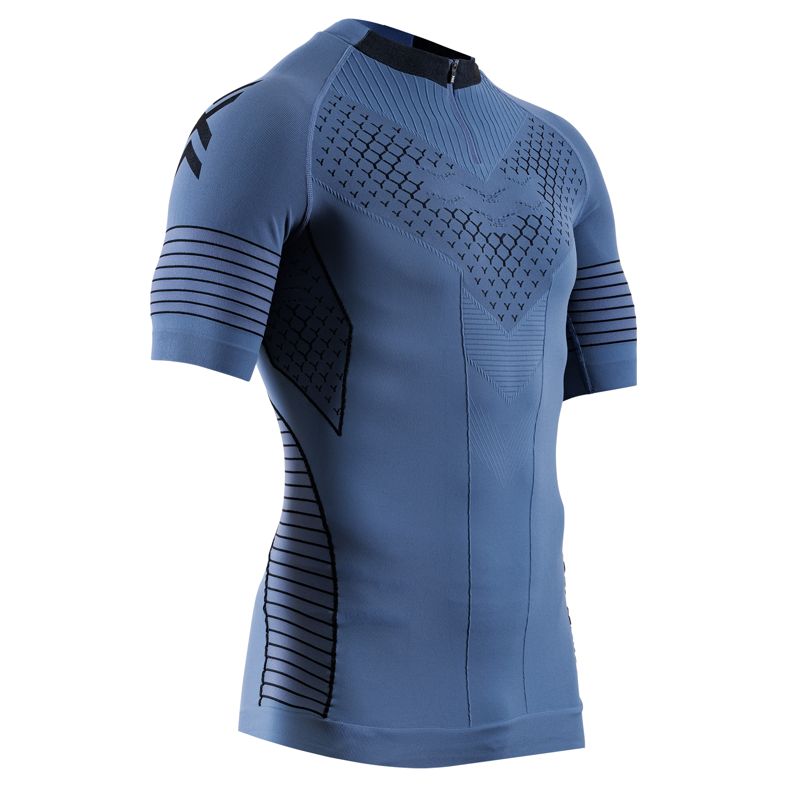X-BIONIC TWYCE RACE SHIRT SS MEN - Slate Blue X Black - T-Shirts - 5 of 13
