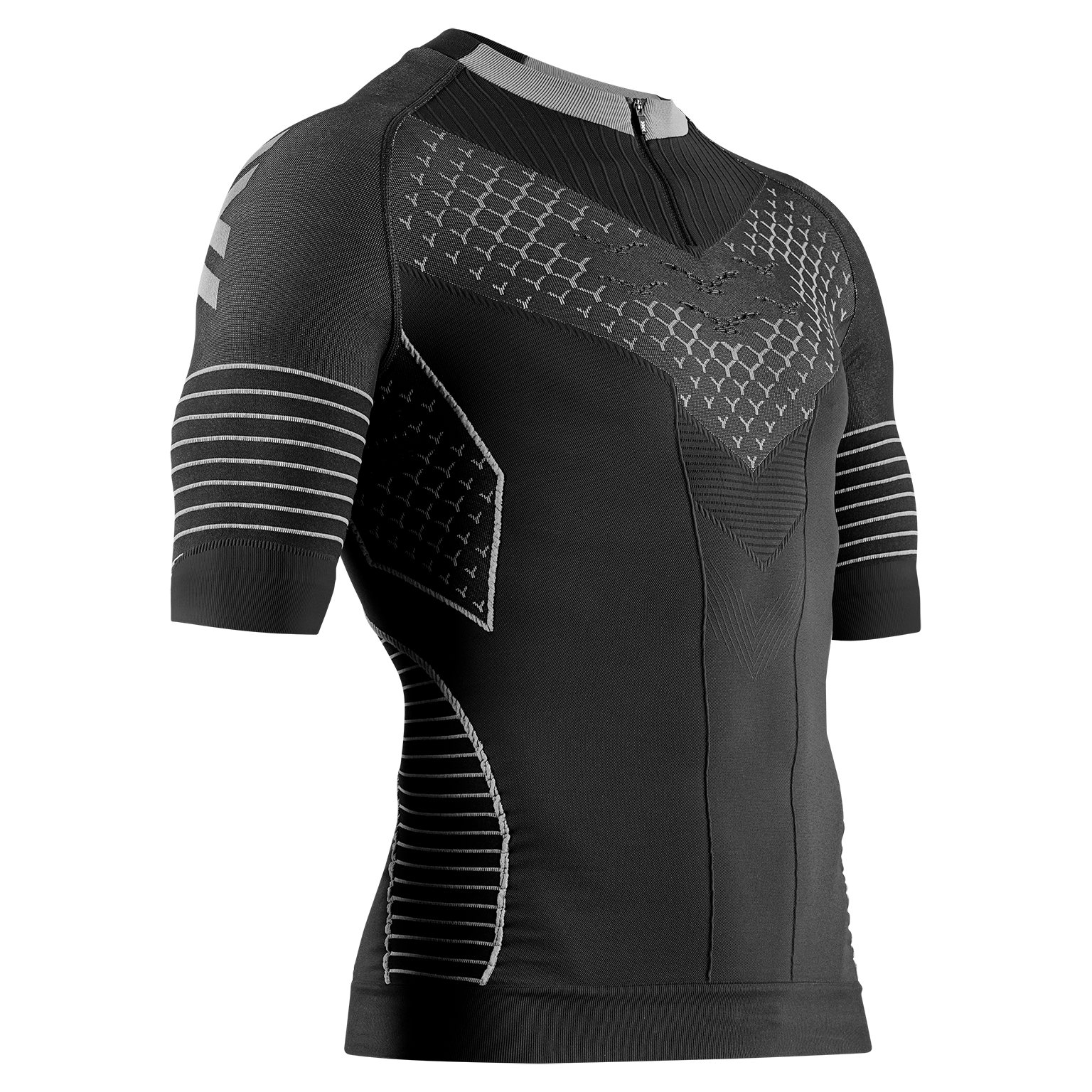 X-BIONIC TWYCE RACE SHIRT SS MEN - Black Charcoal - T-Shirts - 1 of 13