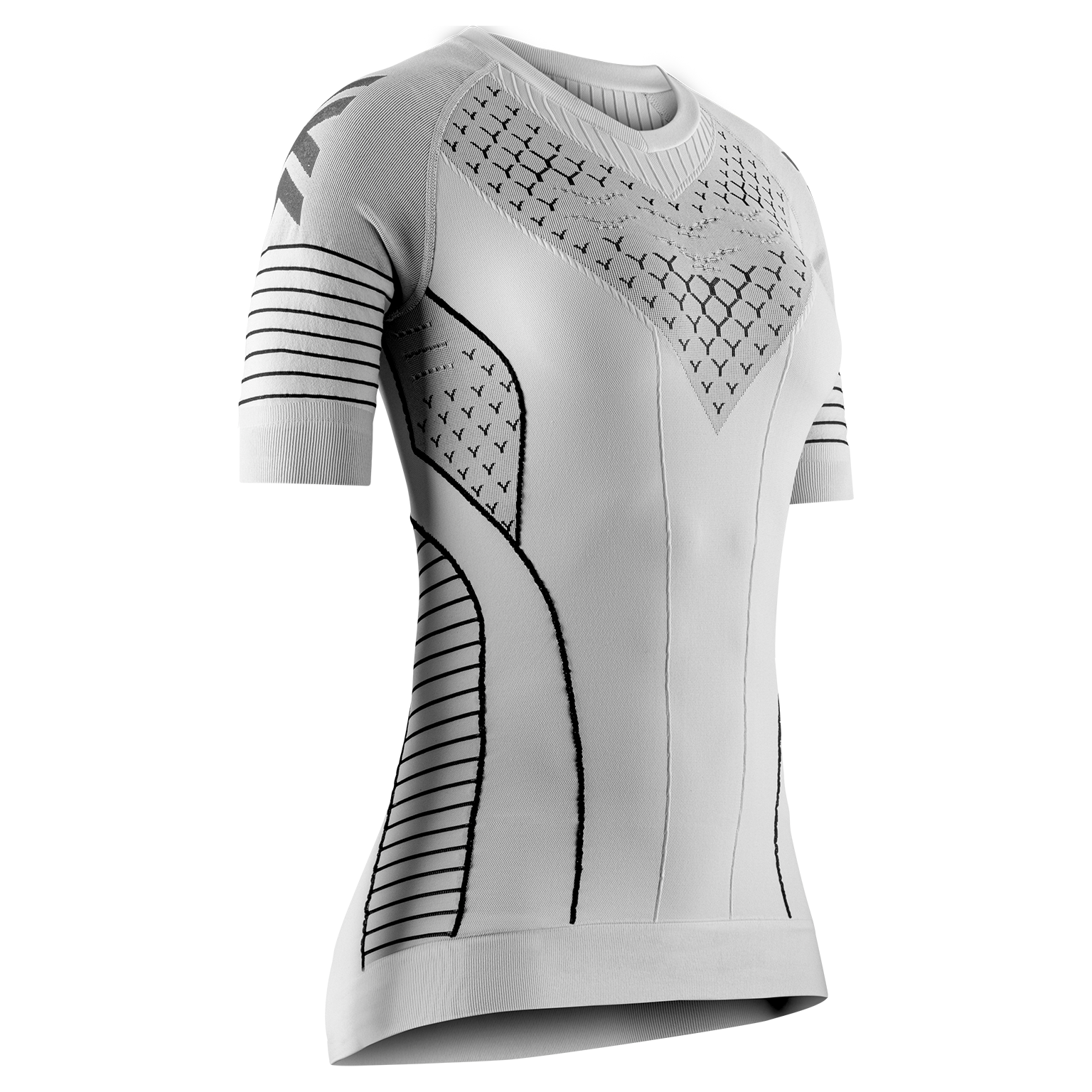 X-BIONIC TWYCE RACE SHIRT SS WMN - Arctic White Pearl Grey - T-Shirts - 1 of 13