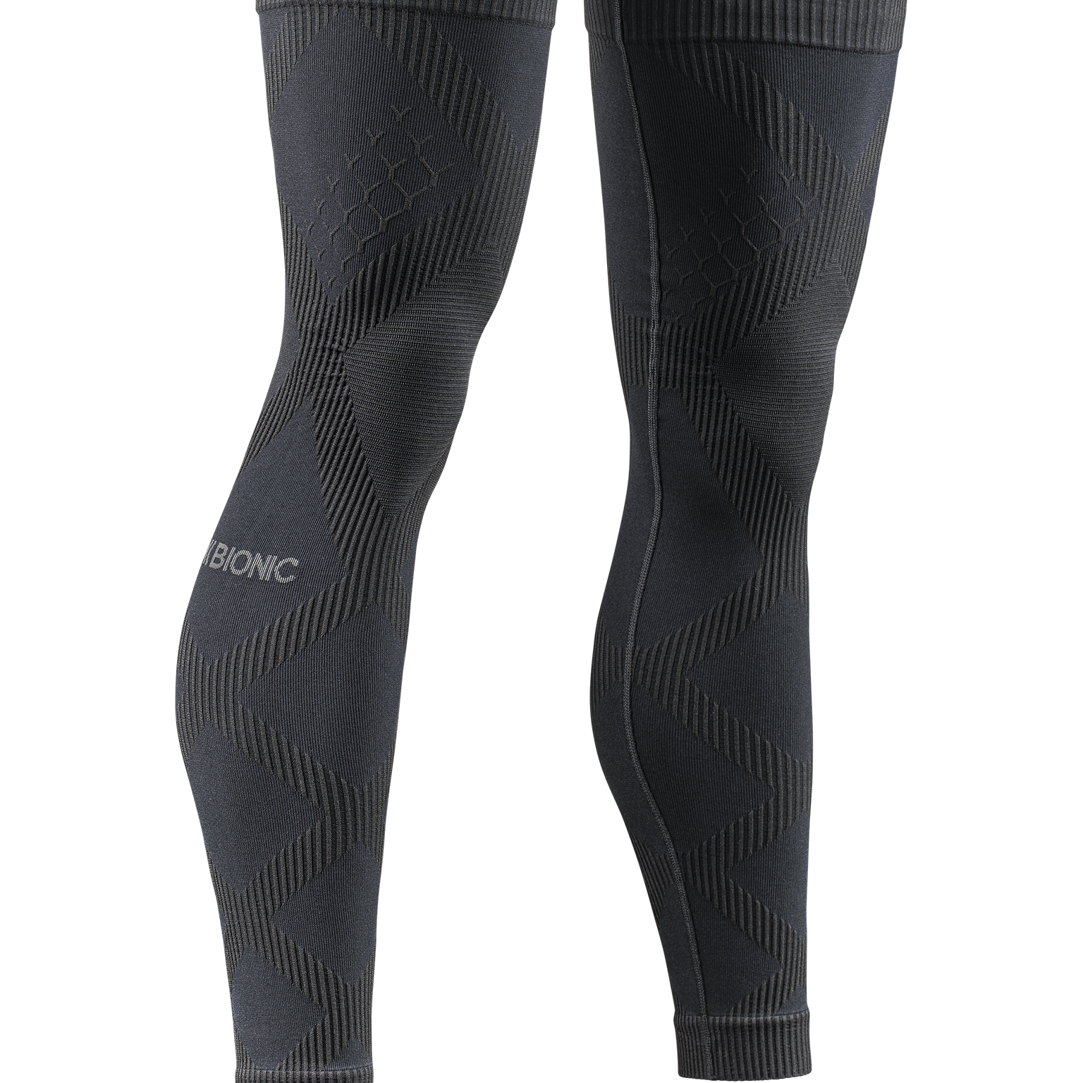 X-BIONIC TWYCE LEGSLEEVE - Black Charcoal - Warmers & Spykers - 1 of 2