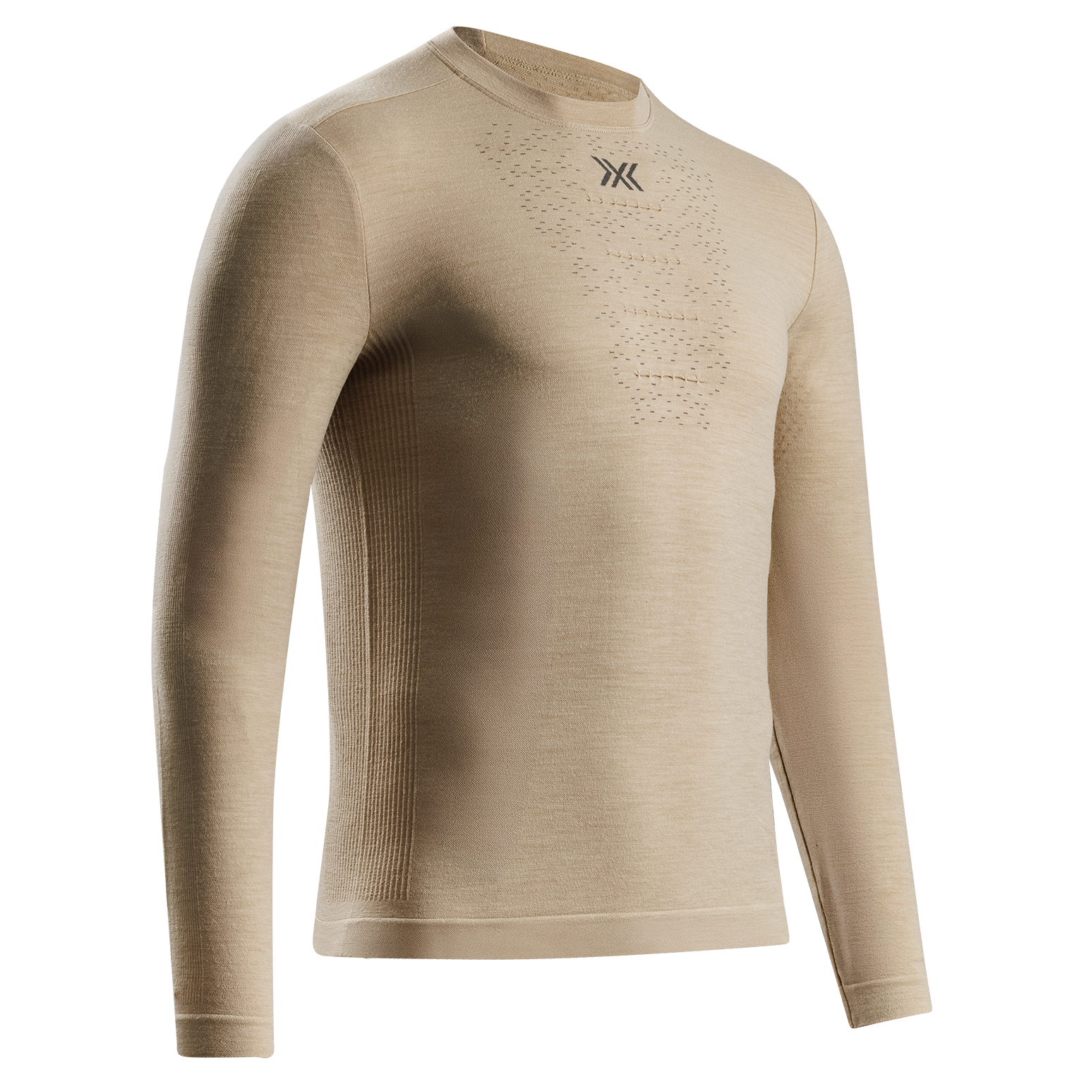 X-BIONIC MIGHTYWOOL SHIRT LS MEN - Sand - Longsleeves - 10 of 24