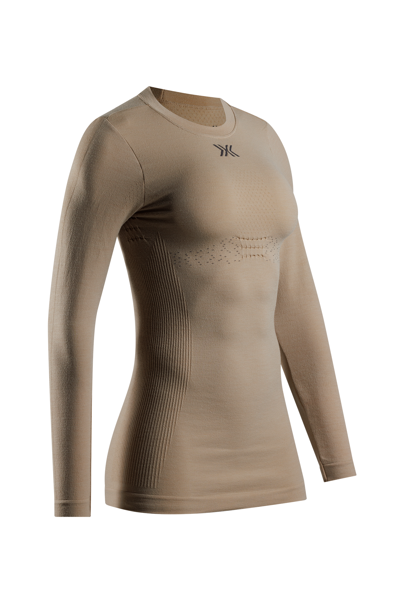 X-BIONIC MIGHTYWOOL SHIRT LS WMN - Sand - Longsleeves - 14 of 30