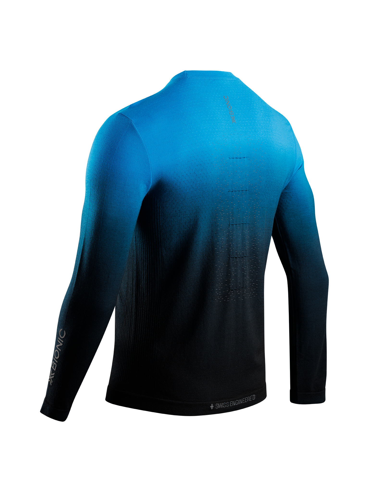 X-BIONIC MIGHTYWOOL SHIRT LS MEN - Eternal Ice X Black - Longsleeves - 2 of 11