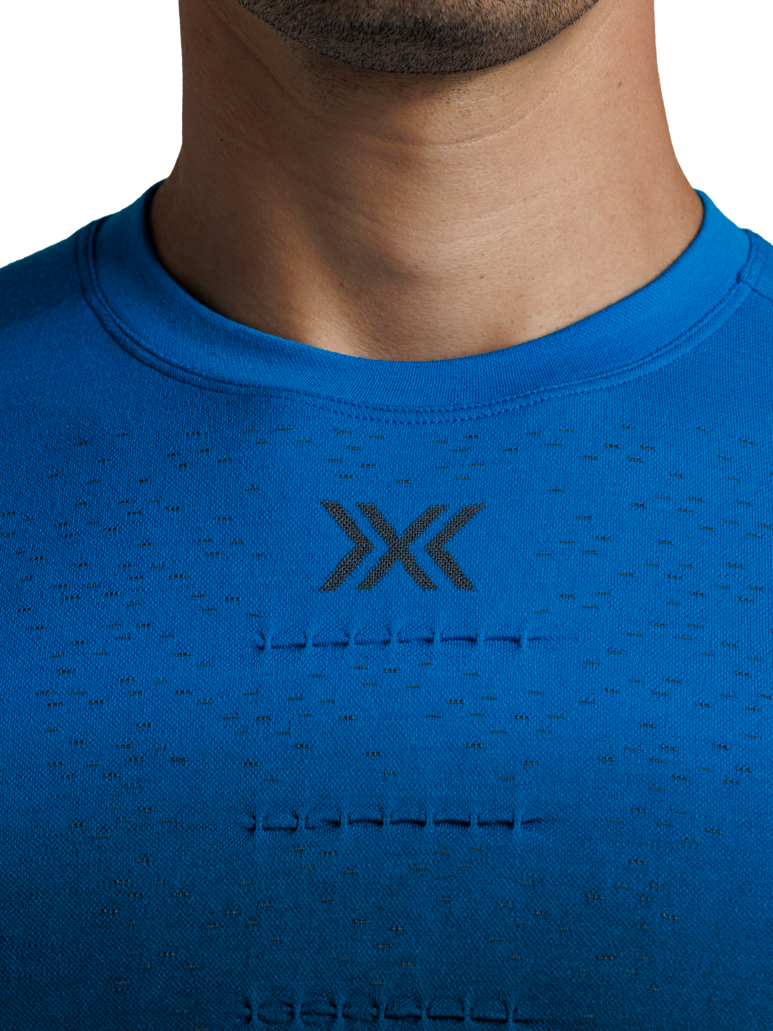 X-BIONIC MIGHTYWOOL SHIRT LS MEN - Eternal Ice X Black - Longsleeves - 8 of 11