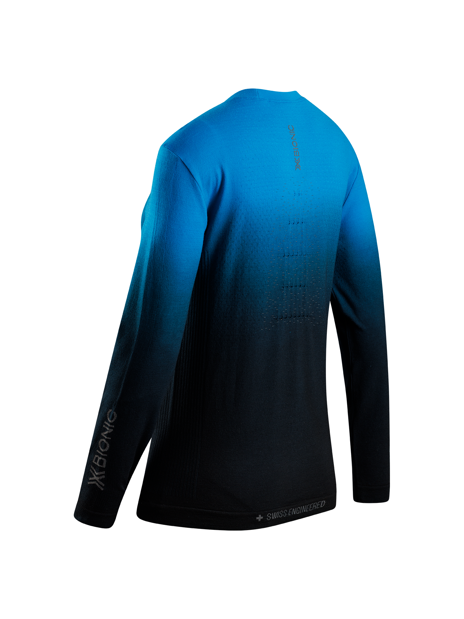 X-BIONIC MIGHTYWOOL SHIRT LS WMN - Eternal Ice X Black - Longsleeves - 2 of 11