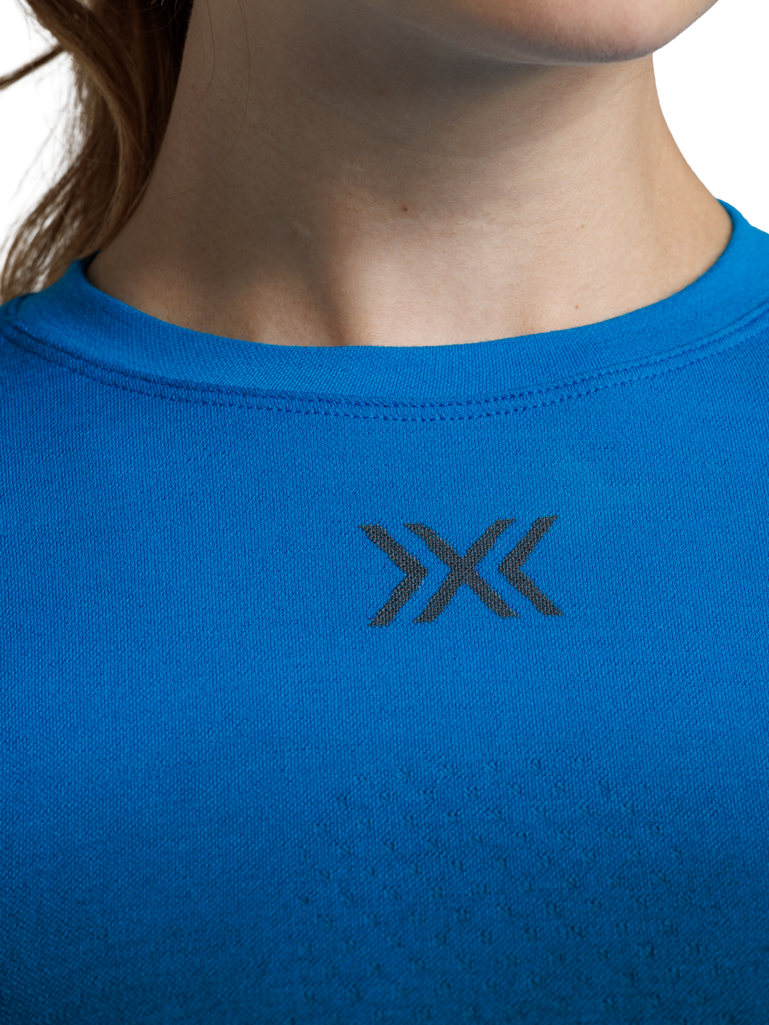 X-BIONIC MIGHTYWOOL SHIRT LS WMN - Eternal Ice X Black - Longsleeves - 8 of 11