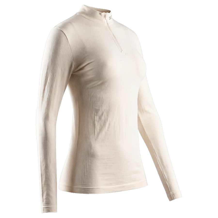 MIGHTYWOOL SHIRT LS 1/2 ZIP WMN