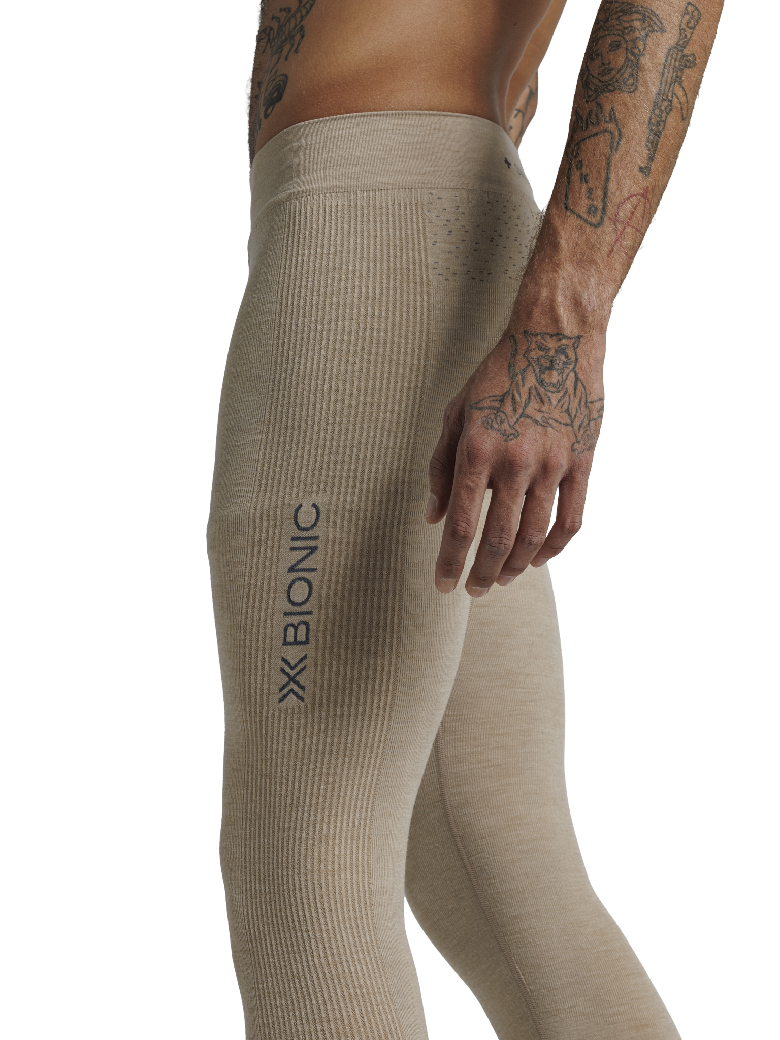 X-BIONIC MIGHTYWOOL PANTS MEN - Sand - Pants - 14 of 16