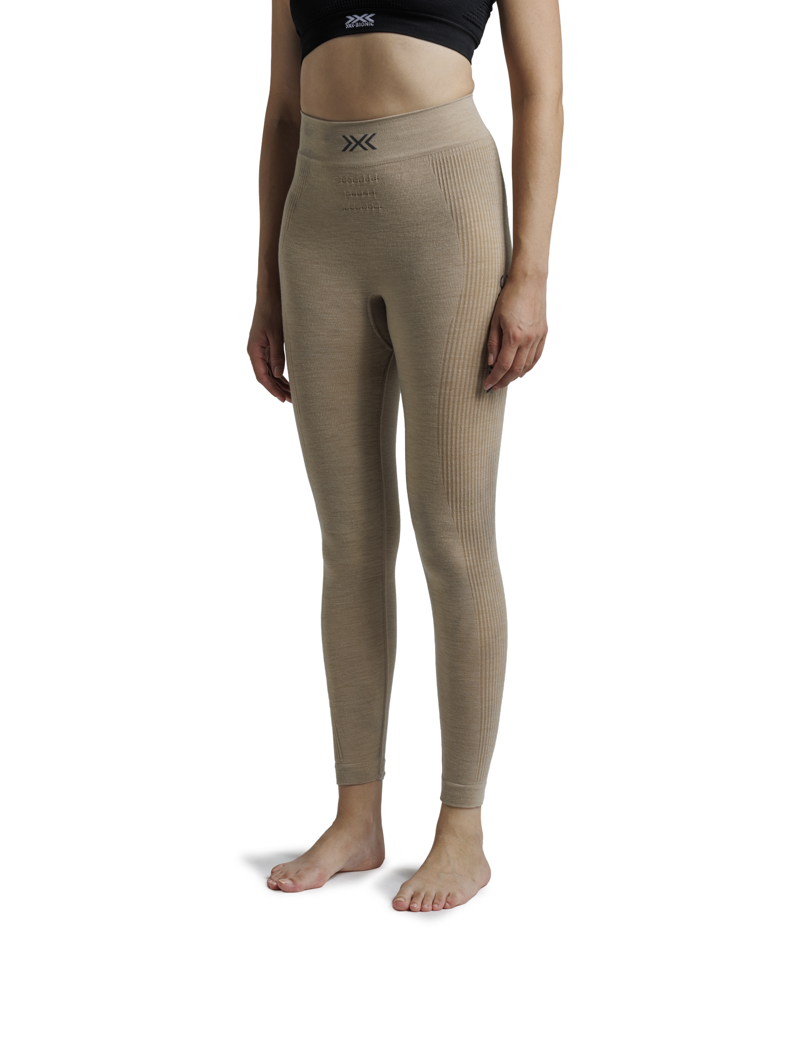 X-BIONIC MIGHTYWOOL PANTS WMN - Sand - Pants - 12 of 18
