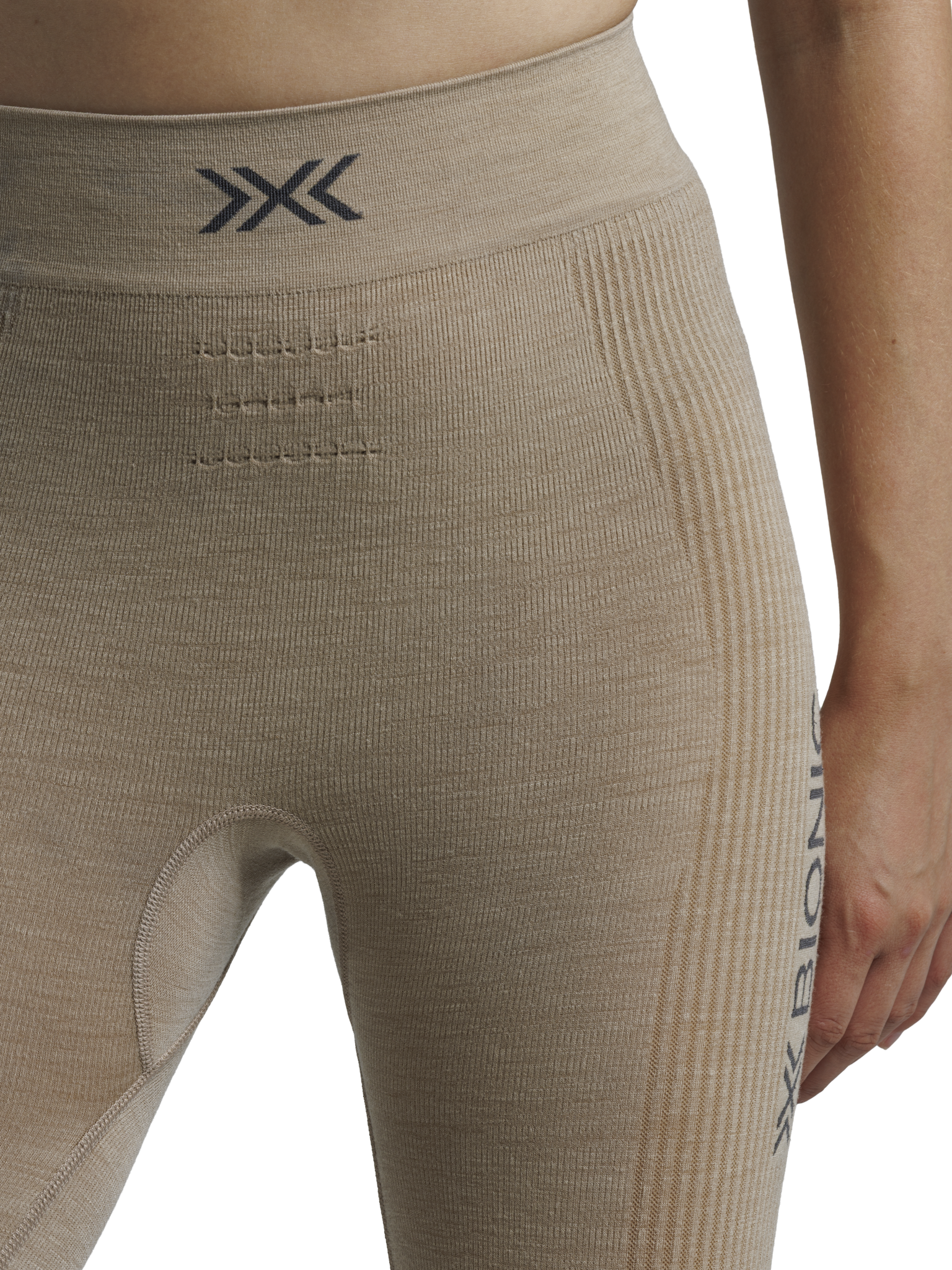X-BIONIC MIGHTYWOOL PANTS WMN - Sand - Pants - 17 of 18