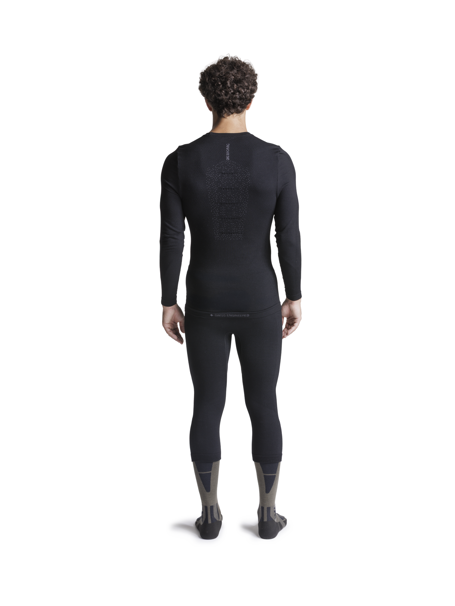 X-BIONIC MIGHTYWOOL PANTS 3/4 MEN - X Black - 3/4 Pants - 7 of 8