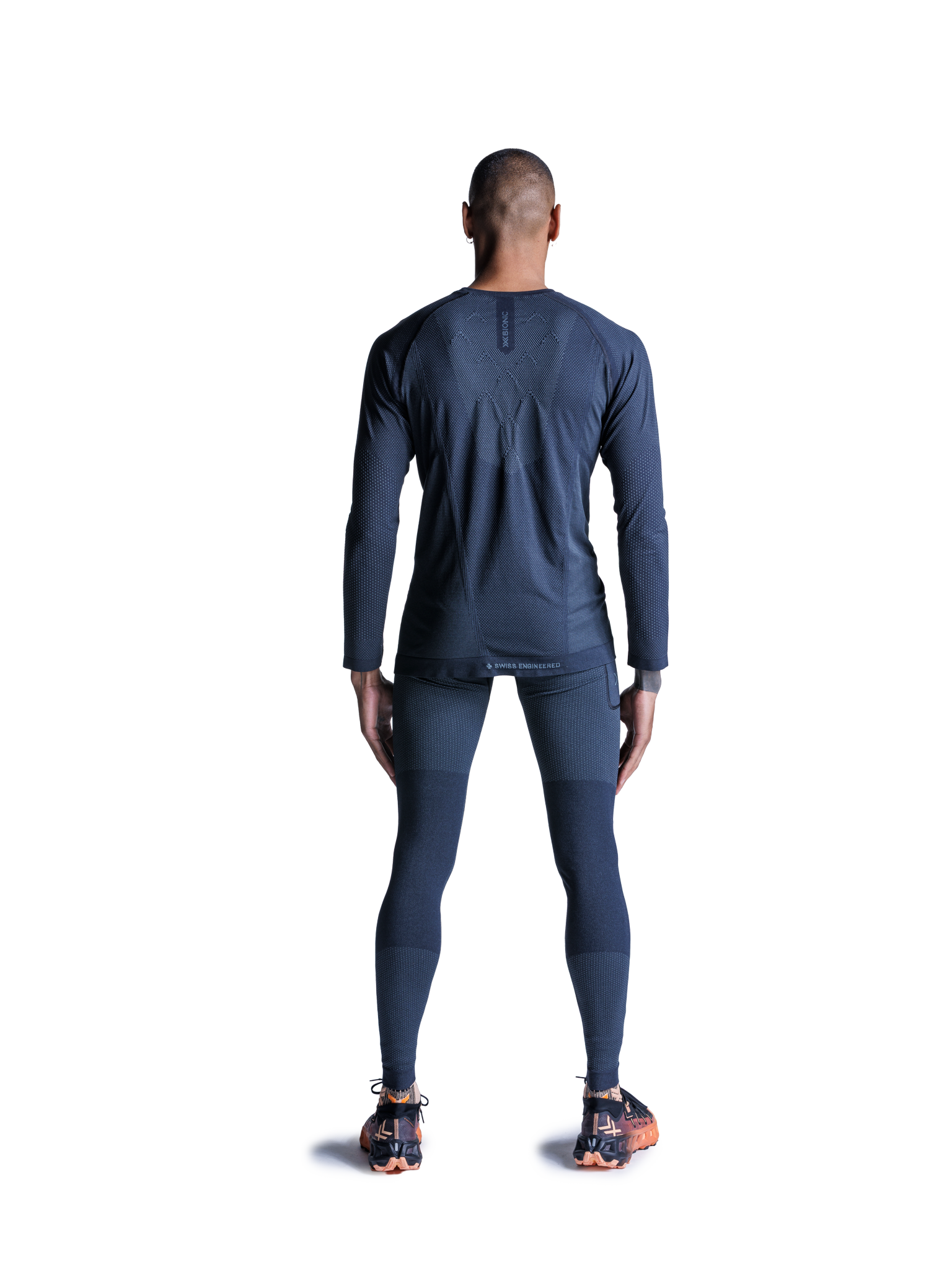 X-BIONIC XCEED RUN SHIRT LS MEN - X Black Rhino Grey - Longsleeves - 17 of 21