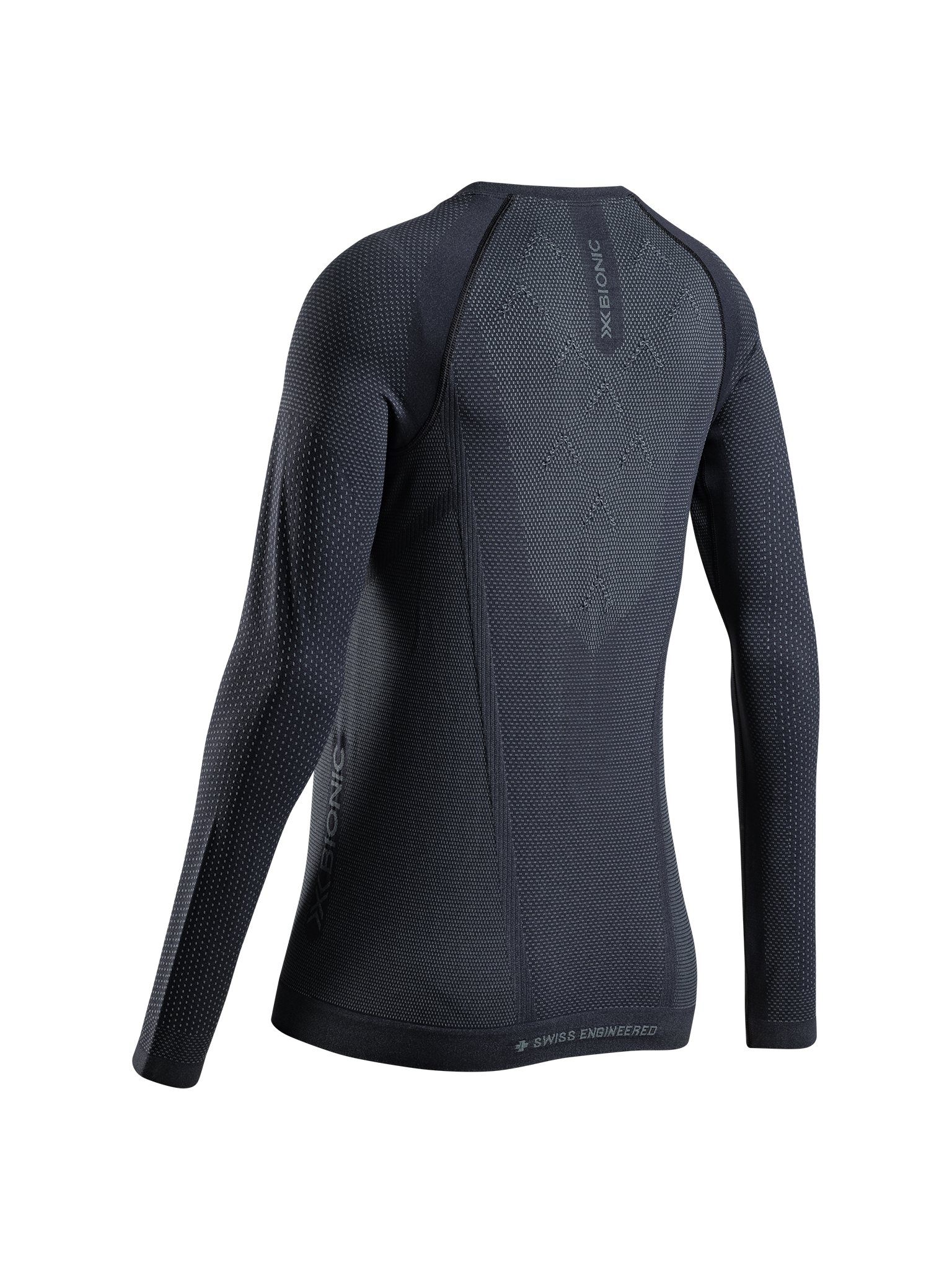 X-BIONIC XCEED RUN SHIRT LS WMN - X Black Rhino Grey - Longsleeves - 2 of 23