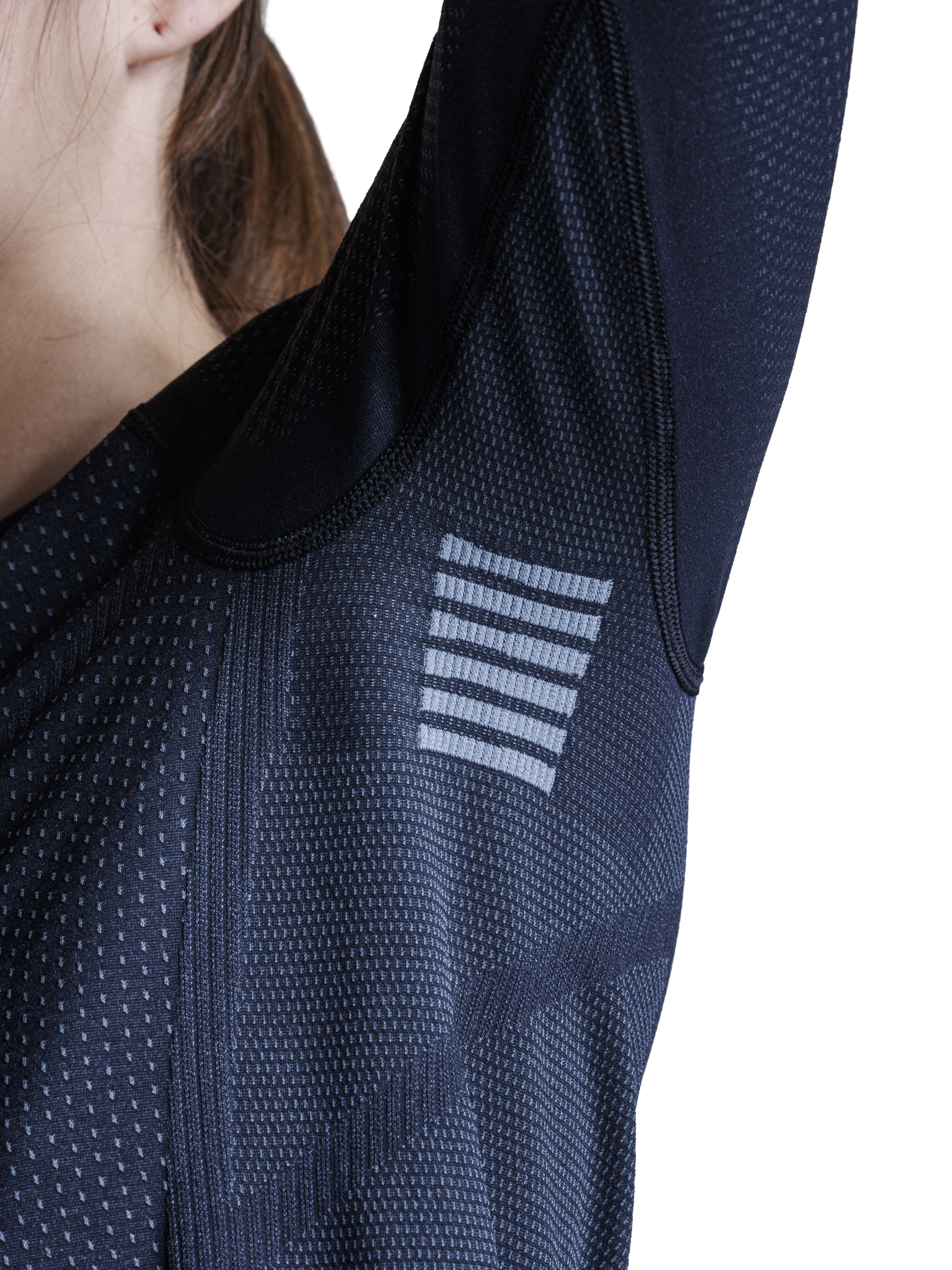 X-BIONIC XCEED RUN SHIRT LS WMN - X Black Rhino Grey - Longsleeves - 5 of 23