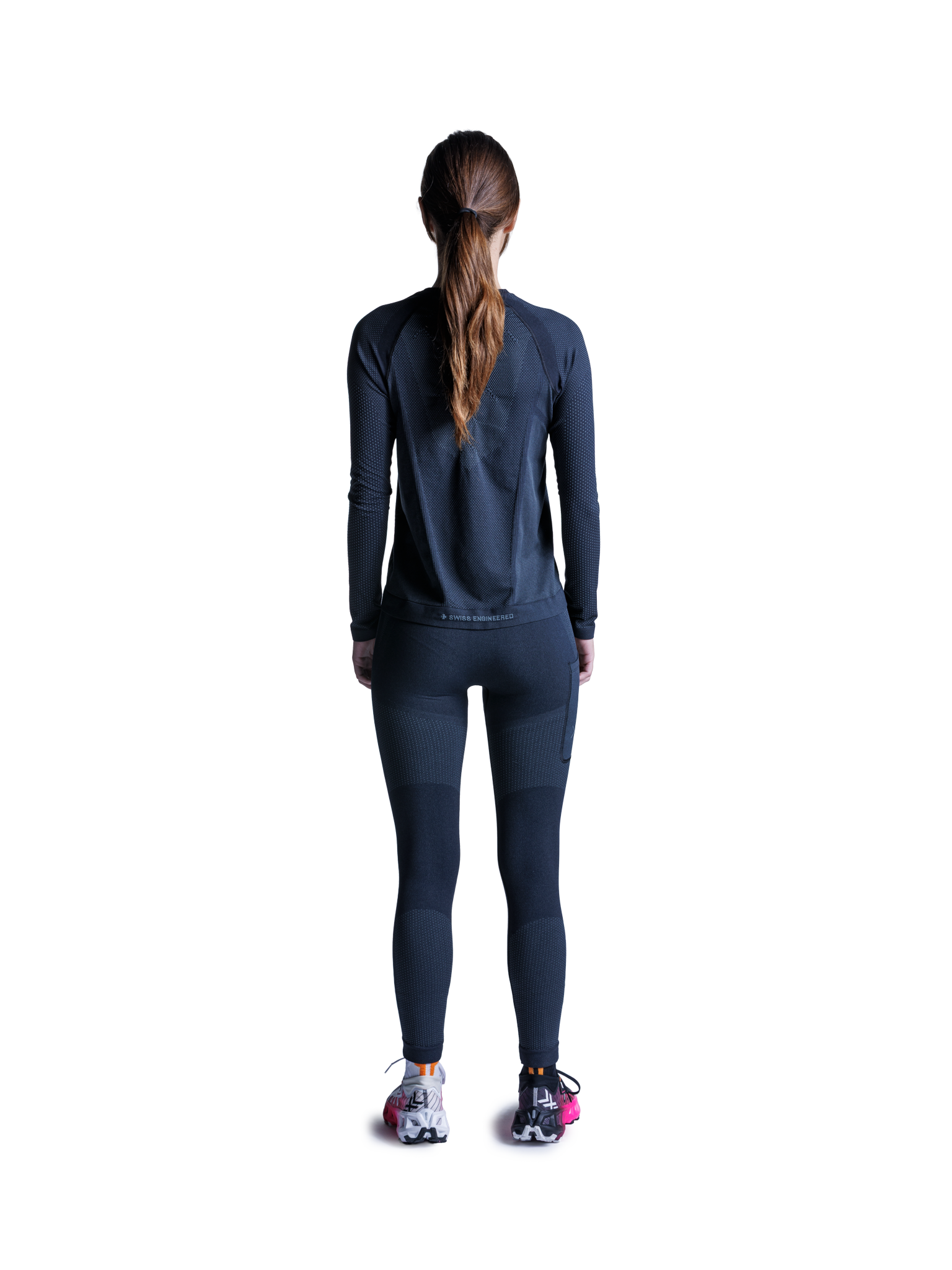 X-BIONIC XCEED RUN SHIRT LS WMN - X Black Rhino Grey - Longsleeves - 8 of 23