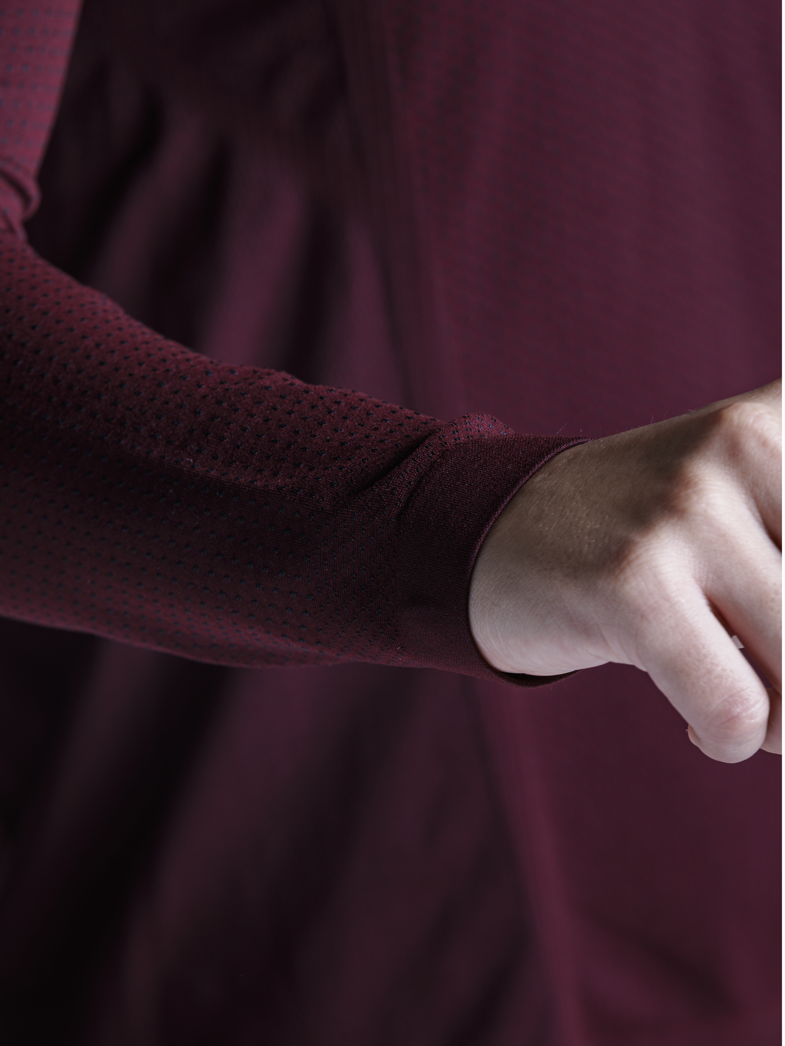 X-BIONIC XCEED RUN SHIRT LS WMN - Oxide Red X Black - Longsleeves - 18 of 23