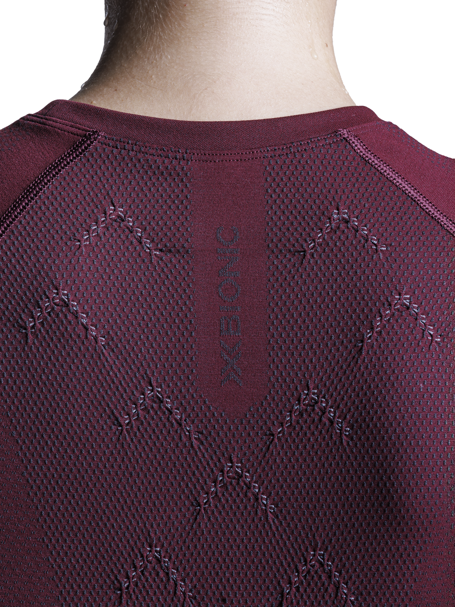 X-BIONIC XCEED RUN SHIRT LS WMN - Oxide Red X Black - Longsleeves - 22 of 23