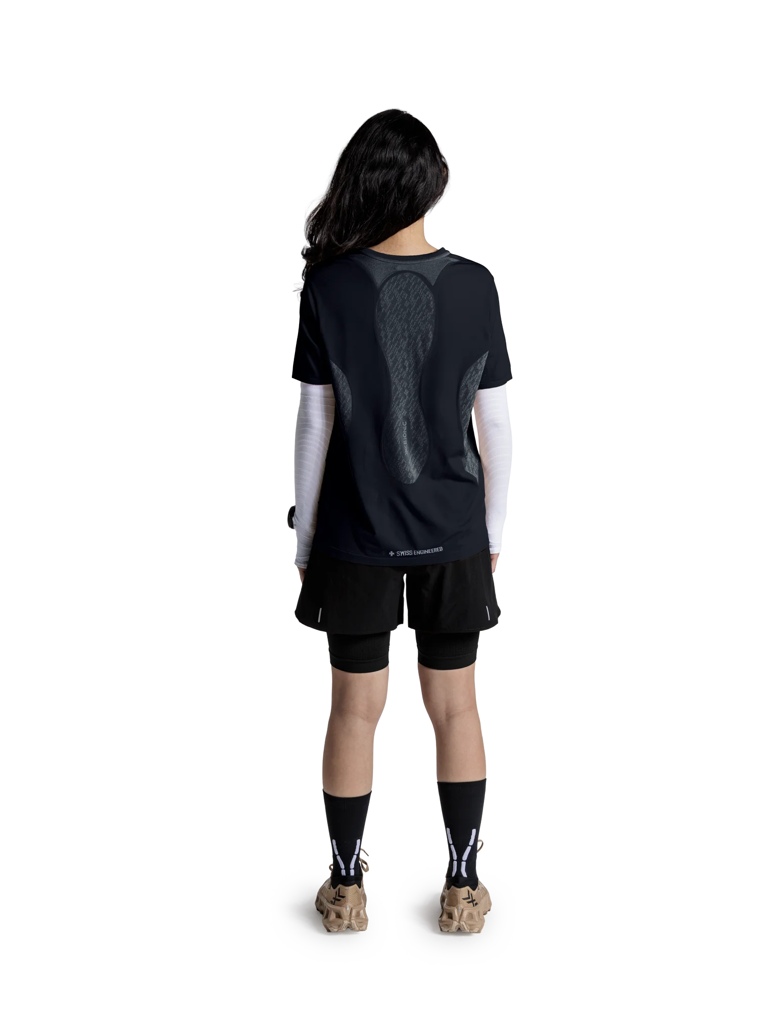 X-BIONIC XCEED RUN DISCOVER SHIRT WMN - X Black - T-Shirts - 21 of 33
