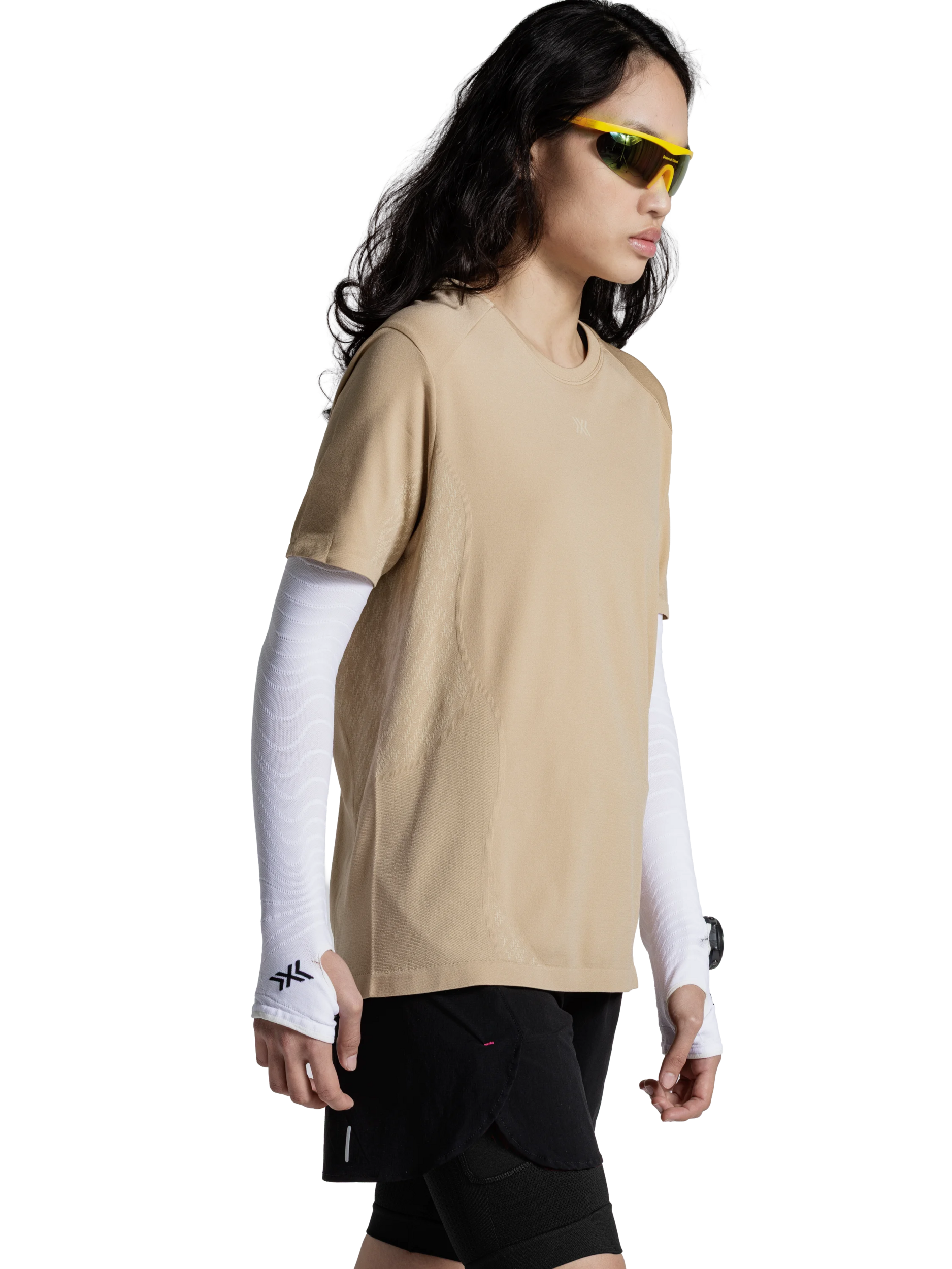 X-BIONIC XCEED RUN DISCOVER SHIRT WMN - Sand - T-Shirts - 5 of 33