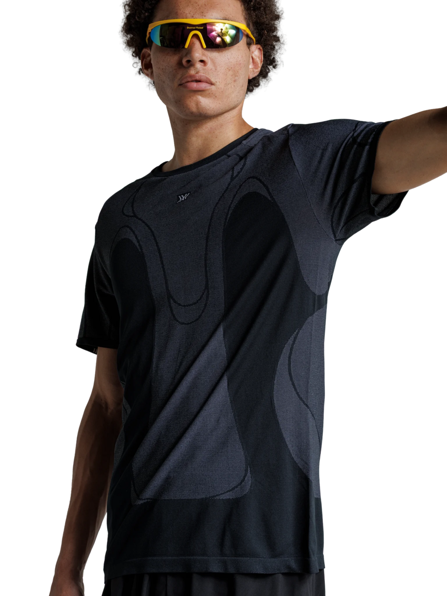 X-BIONIC XCEED RUN PERFORM SHIRT MEN - X Black X White - T-Shirts - 17 of 45