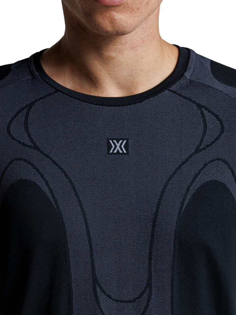X-BIONIC XCEED RUN PERFORM SHIRT MEN - X Black X White - T-Shirts - 18 of 45
