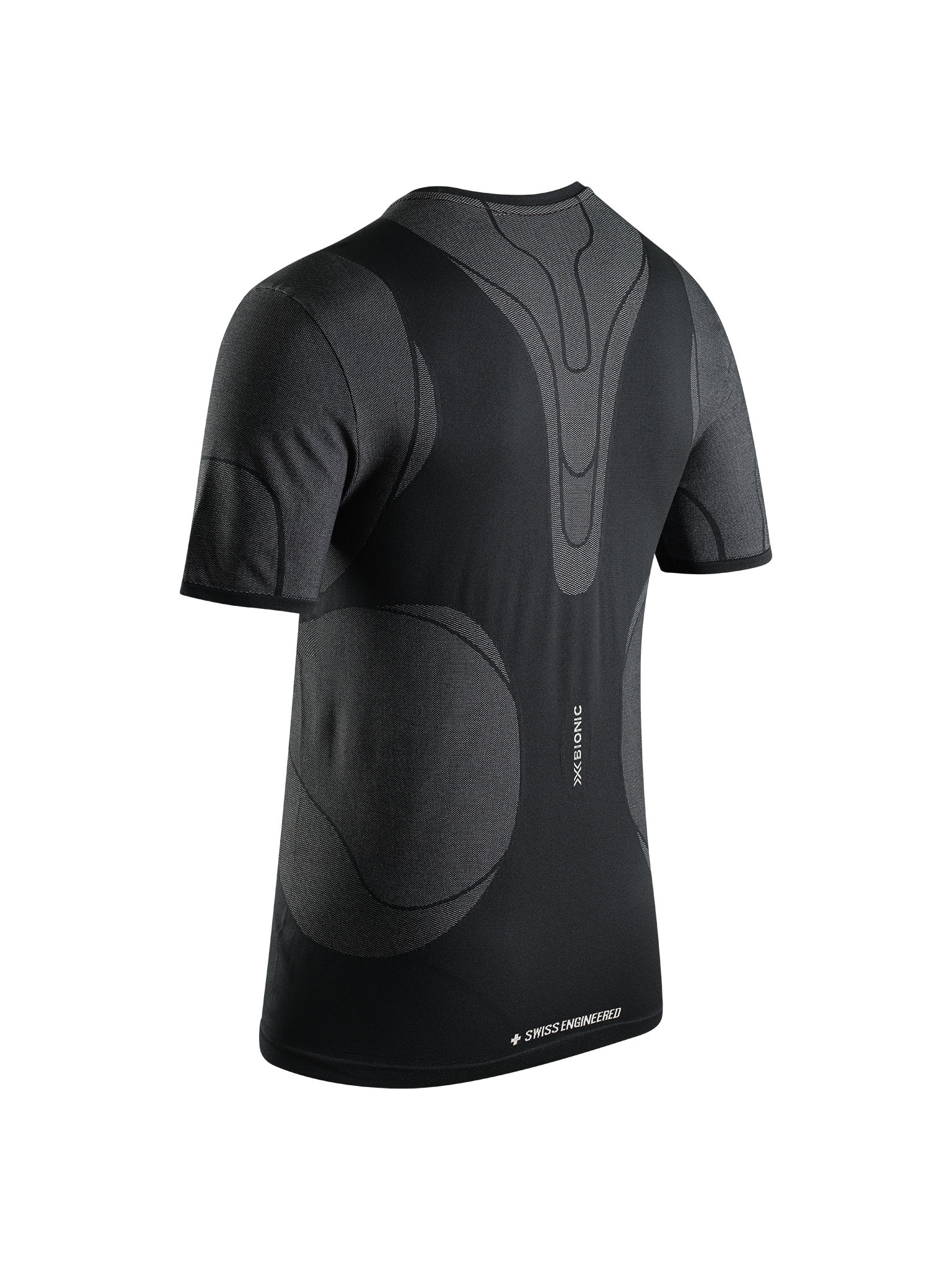X-BIONIC XCEED RUN PERFORM SHIRT MEN - X Black X White - T-Shirts - 21 of 45