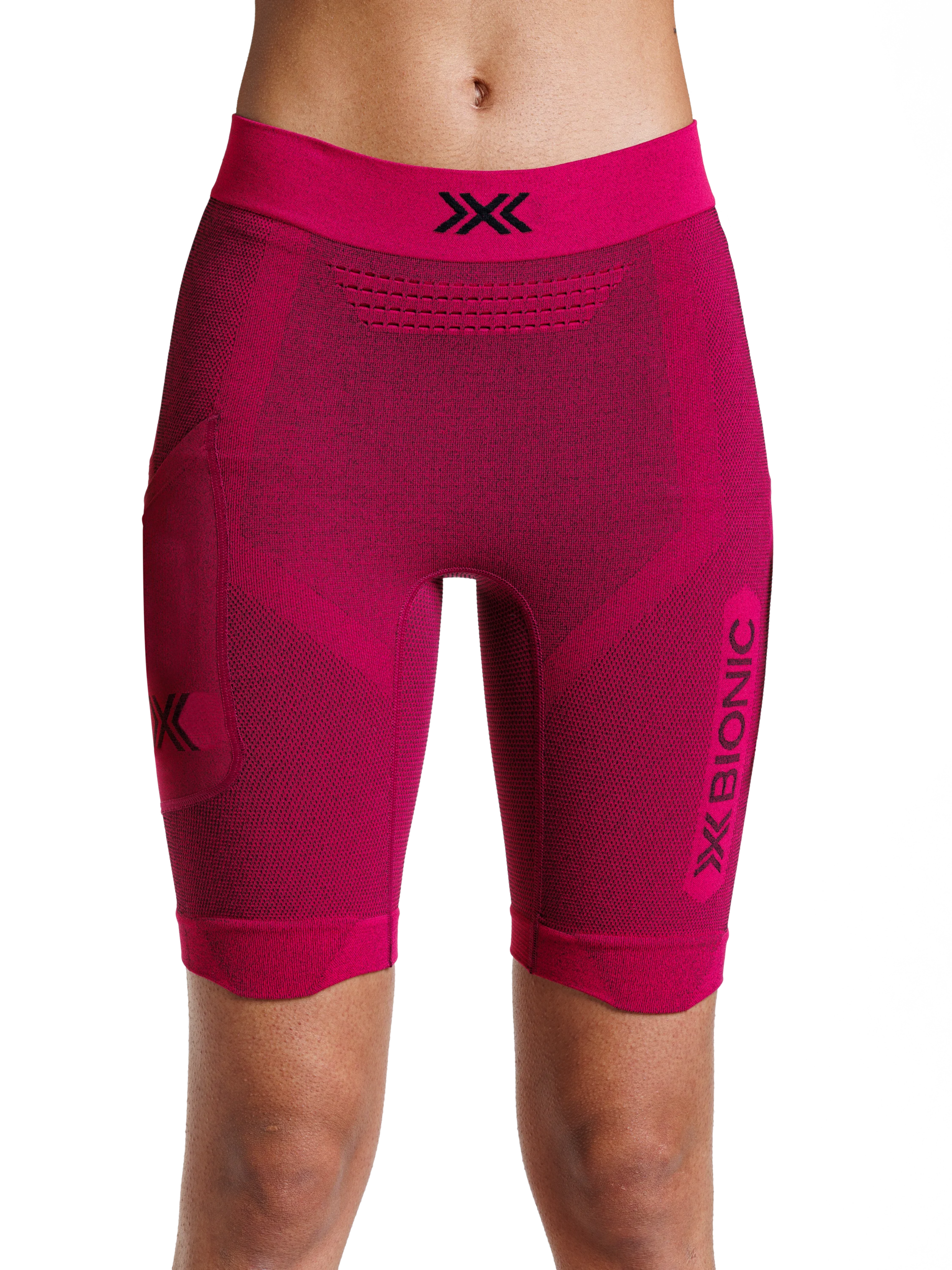 X-BIONIC XCEED RUN SHORT TIGHTS WMN - Neo Pink - Shorts - 16 of 20