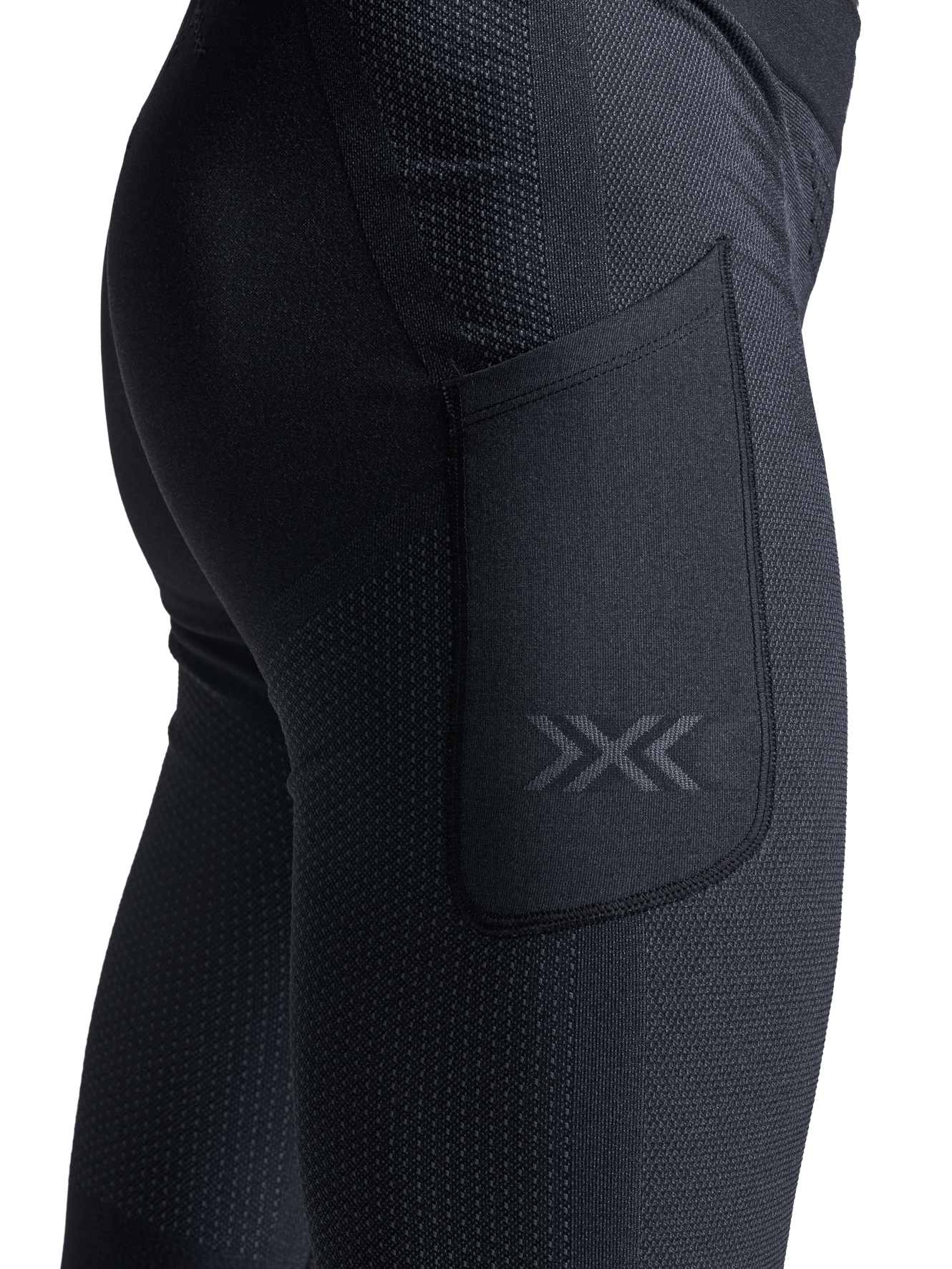 X-BIONIC XCEED RUN LONG TIGHTS MEN - X Black Rhino Grey - Pants - 5 of 7