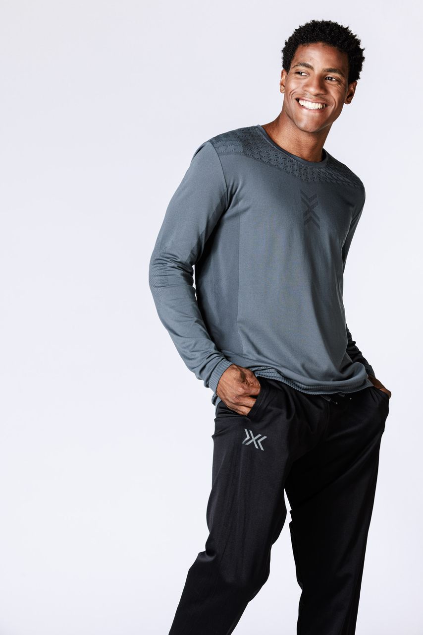 X-BIONIC X-ENTIAL SHIRT LS MEN - Rhino Grey - Longsleeves - 4 of 10