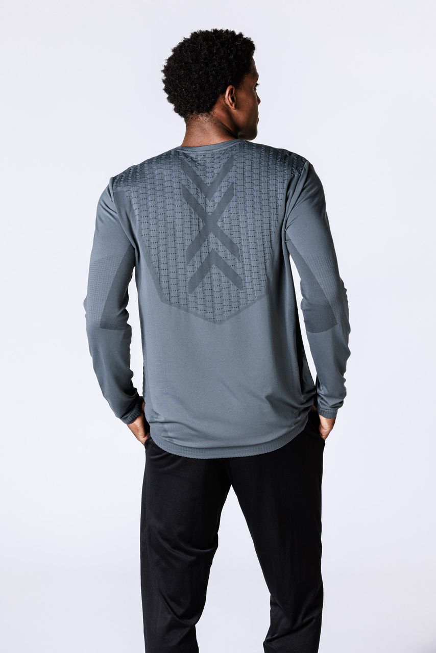 X-BIONIC X-ENTIAL SHIRT LS MEN - Rhino Grey - Longsleeves - 6 of 10