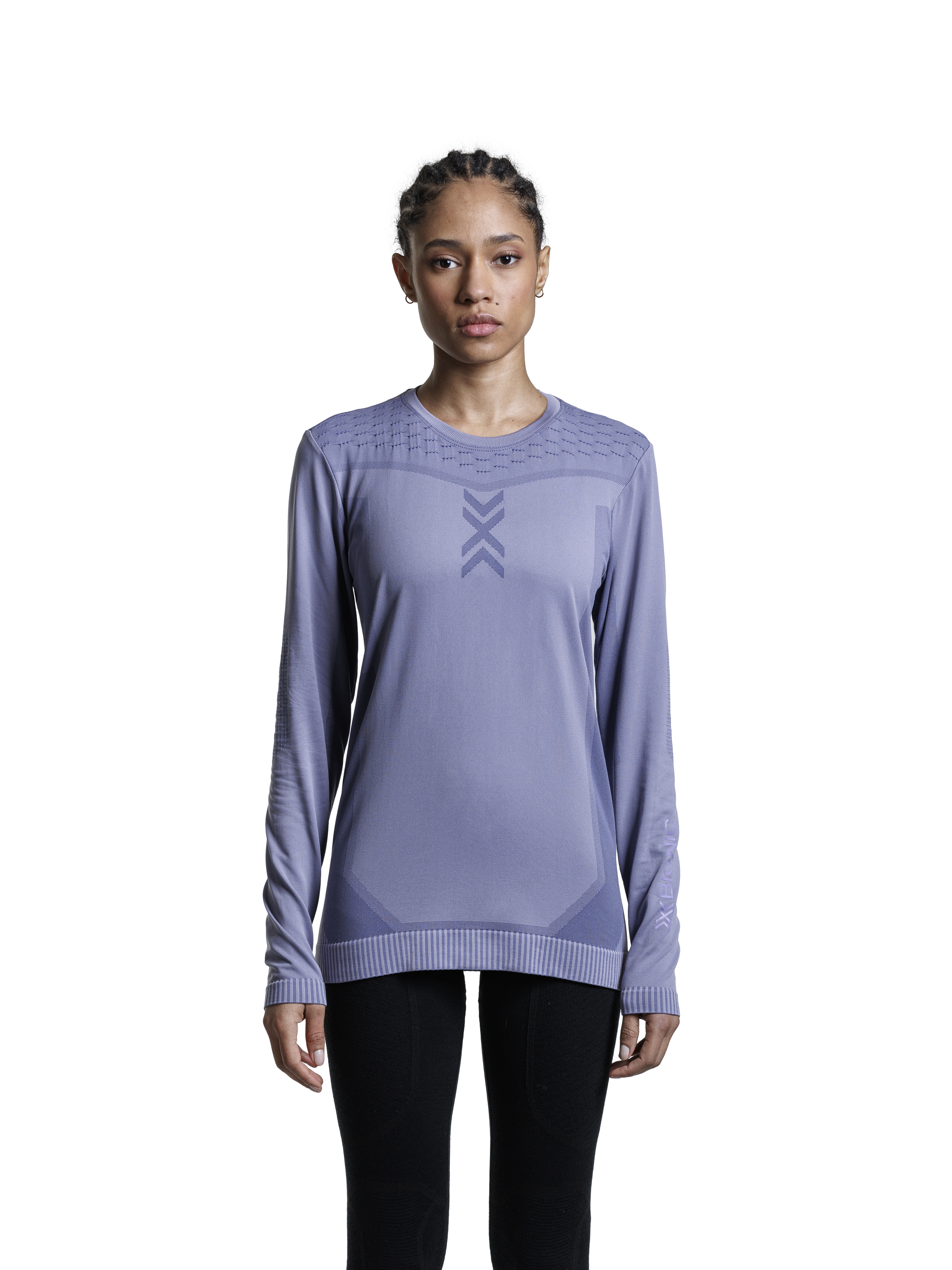X-BIONIC X-ENTIAL SHIRT LS WMN - Muted Lavender - T-Shirts - 6 of 6