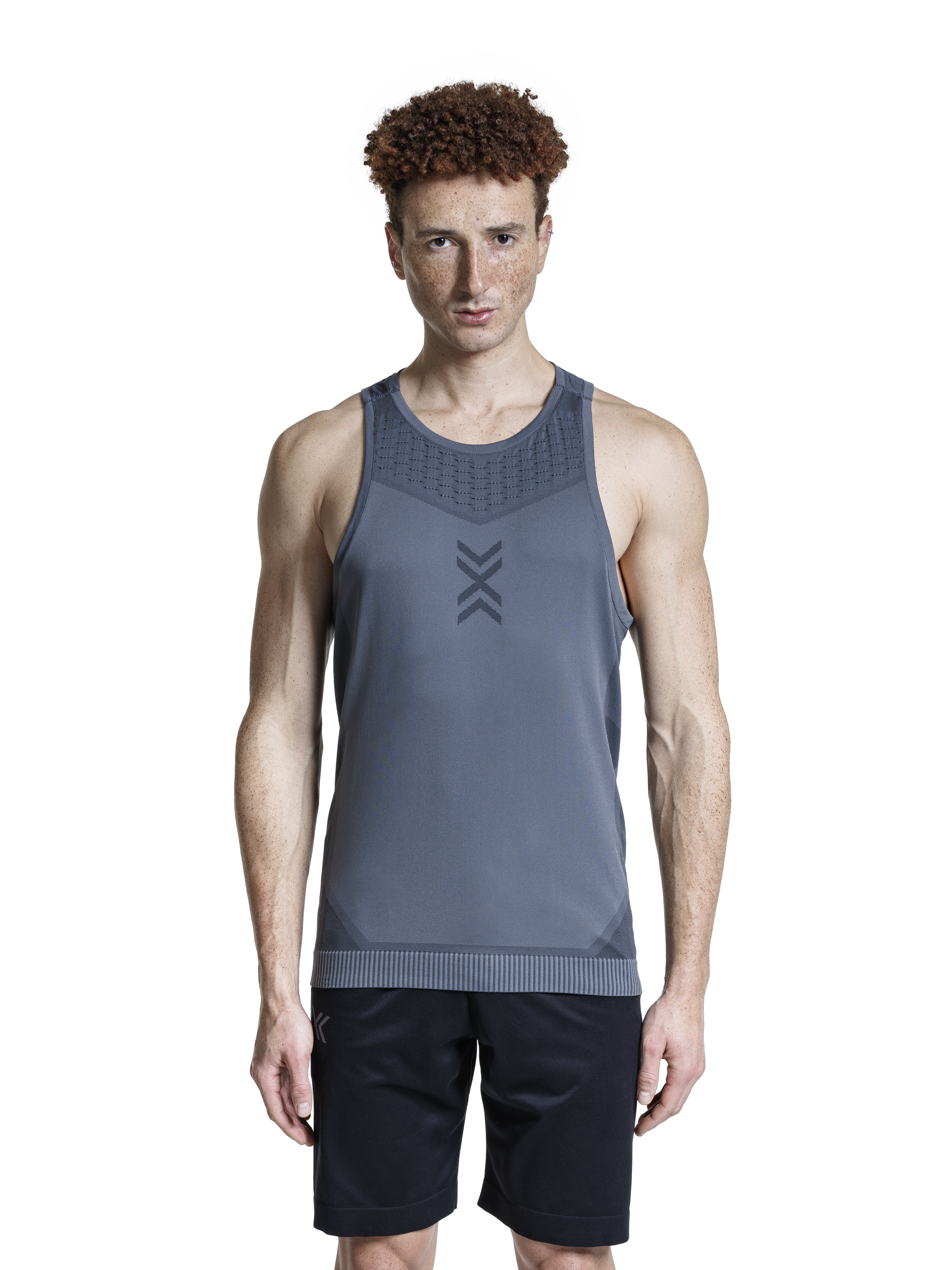 X-BIONIC X-ENTIAL TANK TOP MEN - Rhino Grey - Tanks - 3 of 8