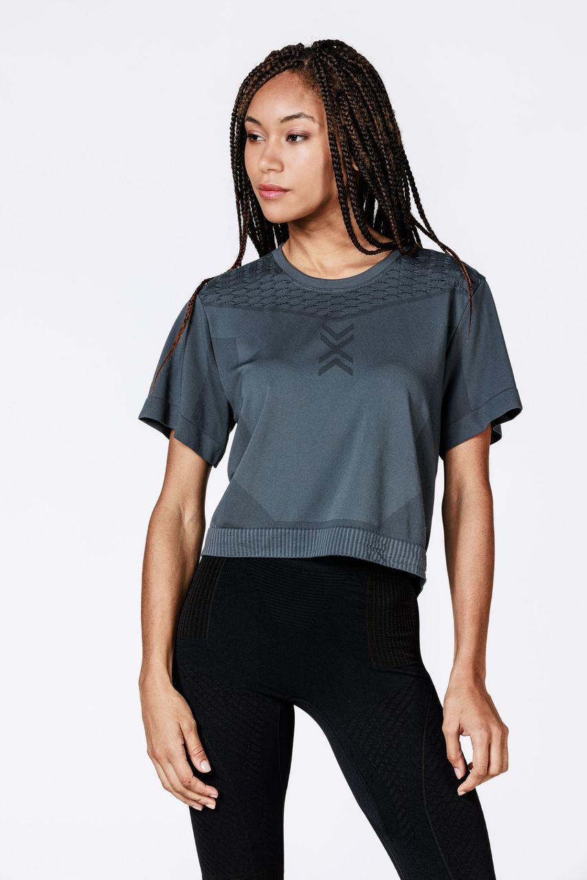 X-BIONIC X-ENTIAL CROP TOP WMN - Dusty Lavender - Tanks - 11 of 13