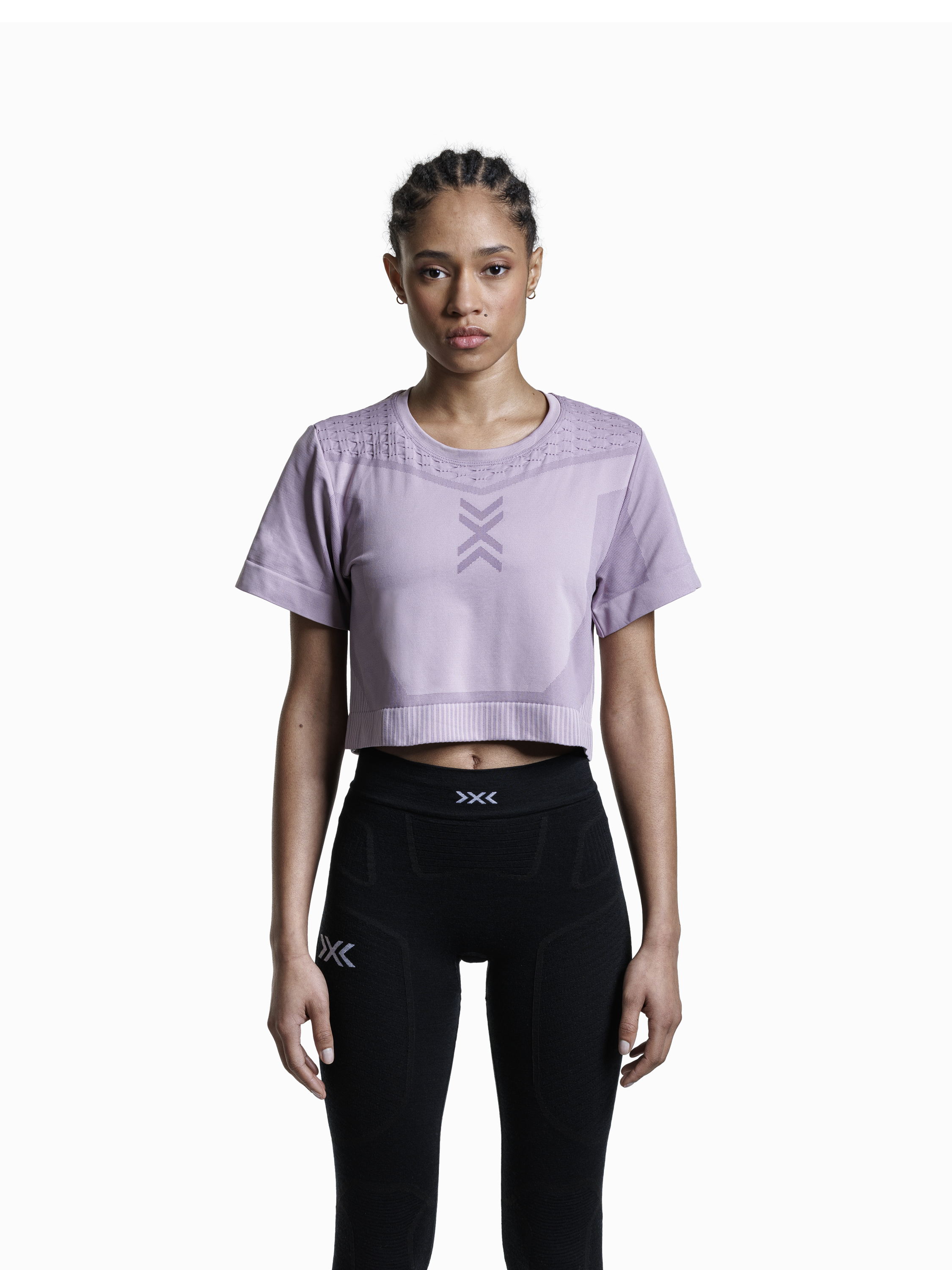 X-BIONIC X-ENTIAL CROP TOP WMN - Dusty Lavender - Tanks - 6 of 13