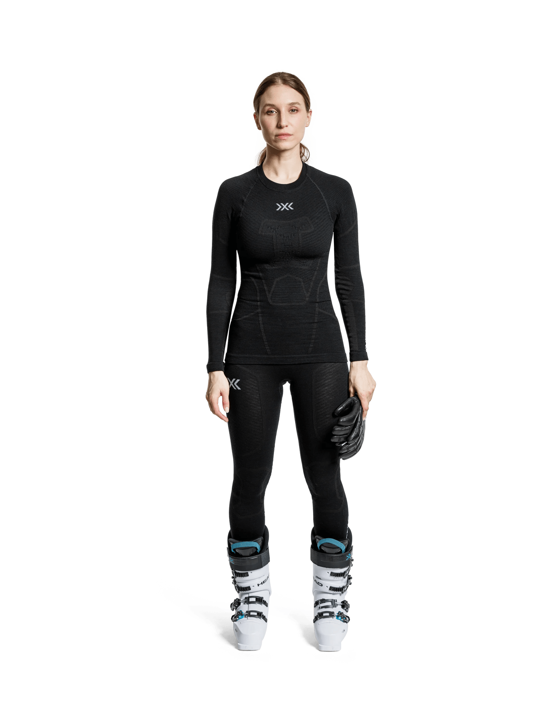 X-BIONIC SYMBIO MERINO PANTS WMN - Opal Black - Pants - 8 of 27
