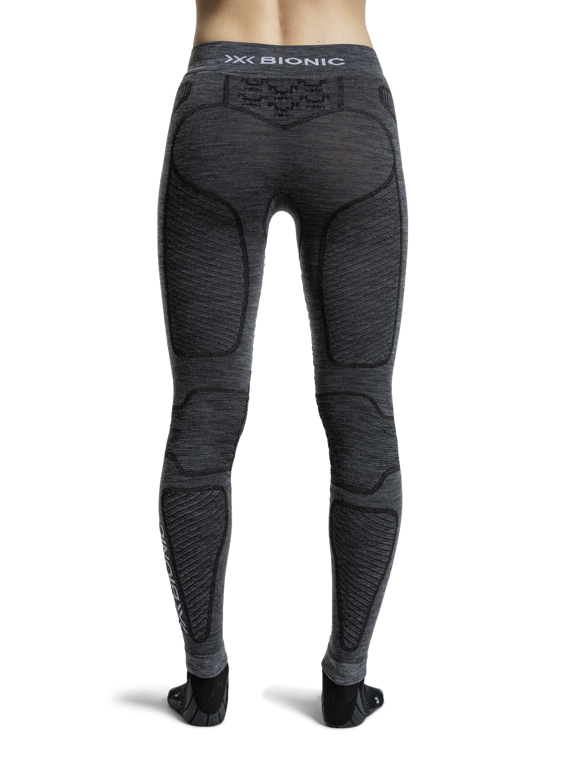 X-BIONIC SYMBIO MERINO PANTS WMN - Rhino Grey - Pants - 15 of 27