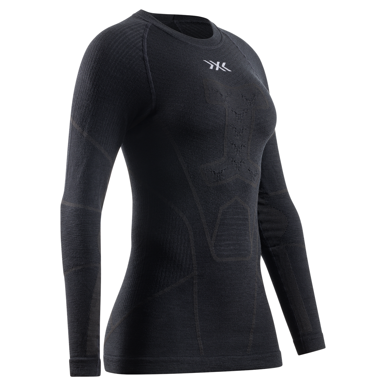 X-BIONIC SYMBIO MERINO SHIRT LS WMN - Opal Black - Longsleeves - 7 of 9