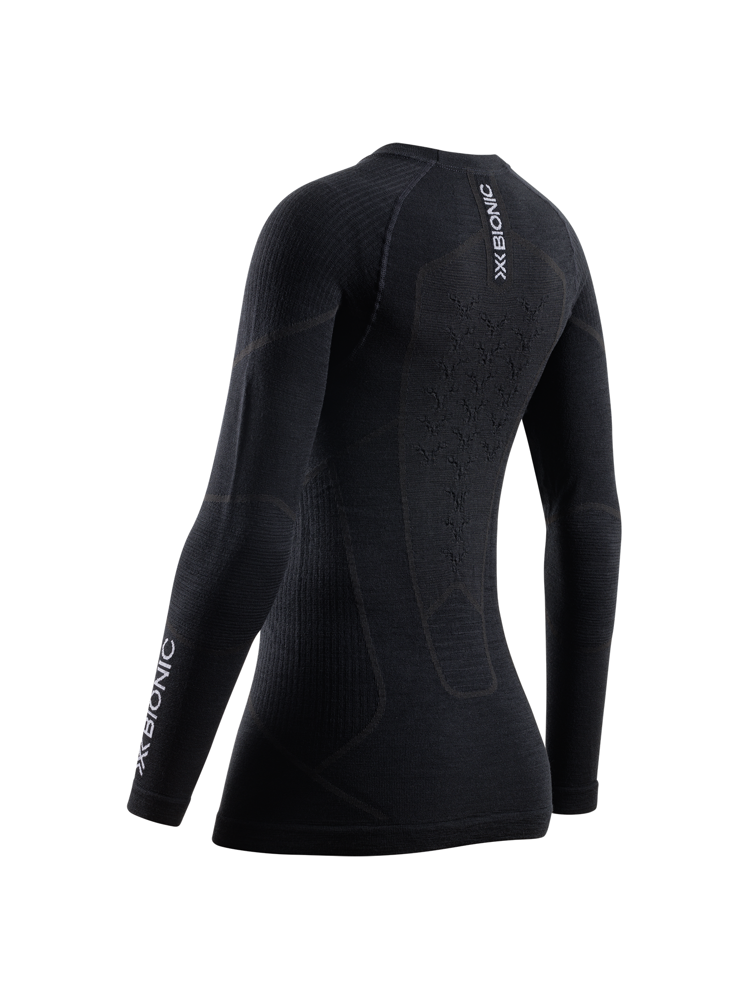 X-BIONIC SYMBIO MERINO SHIRT LS WMN - Opal Black - Longsleeves - 8 of 9