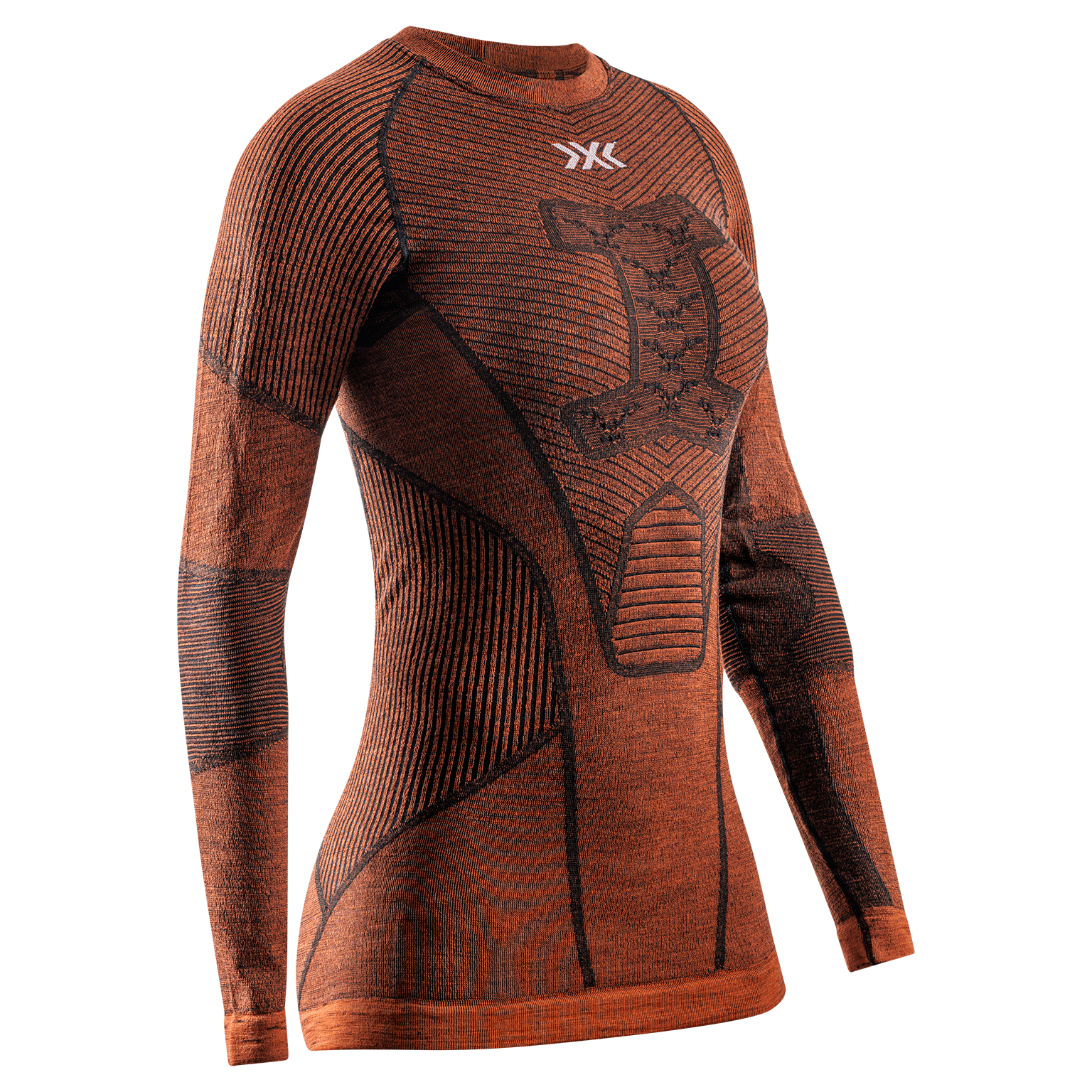 X-BIONIC SYMBIO MERINO SHIRT LS WMN - Clay - Longsleeves - 4 of 9