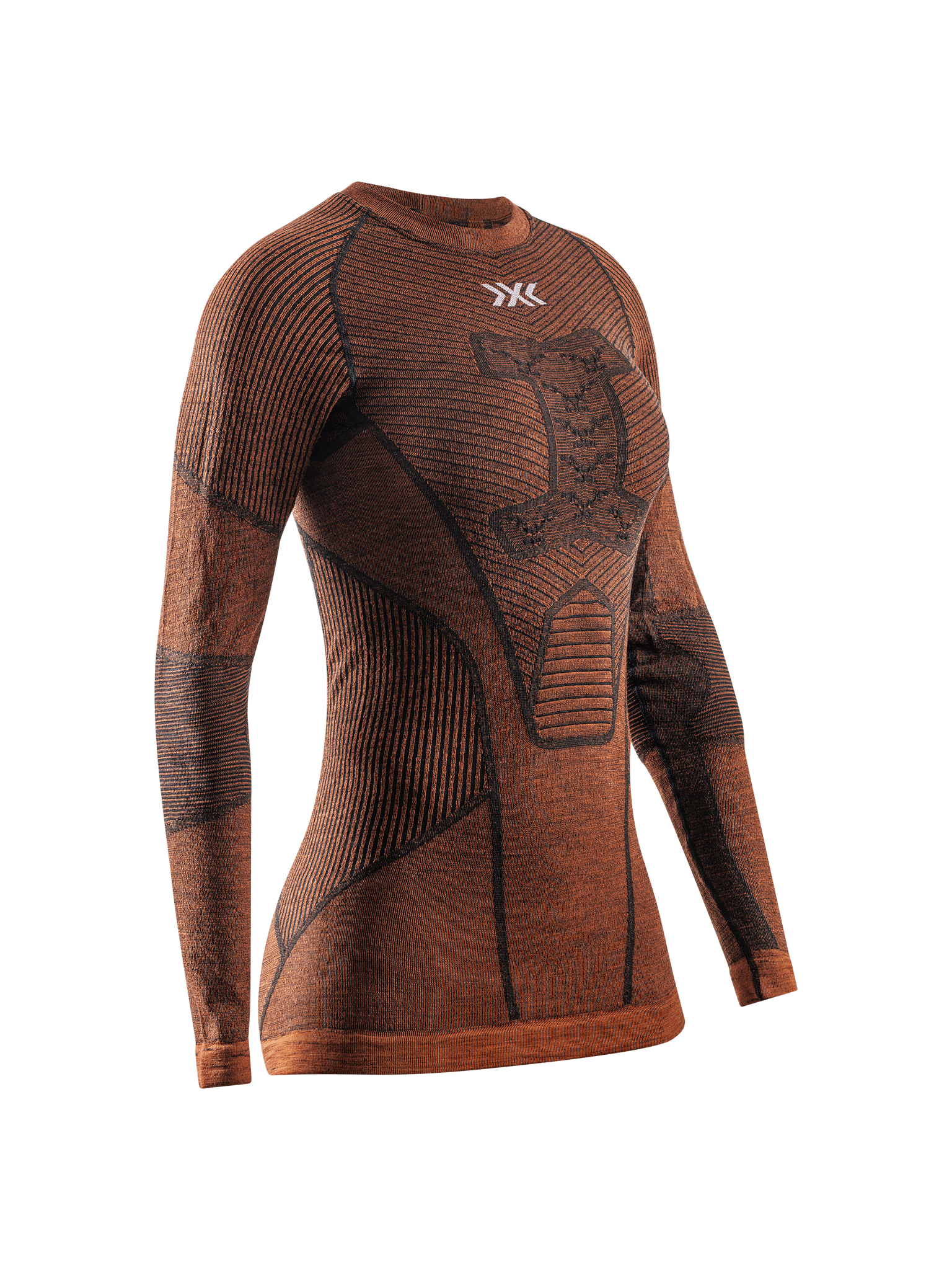 X-BIONIC SYMBIO MERINO SHIRT LS WMN - Clay - Longsleeves - 4 of 9
