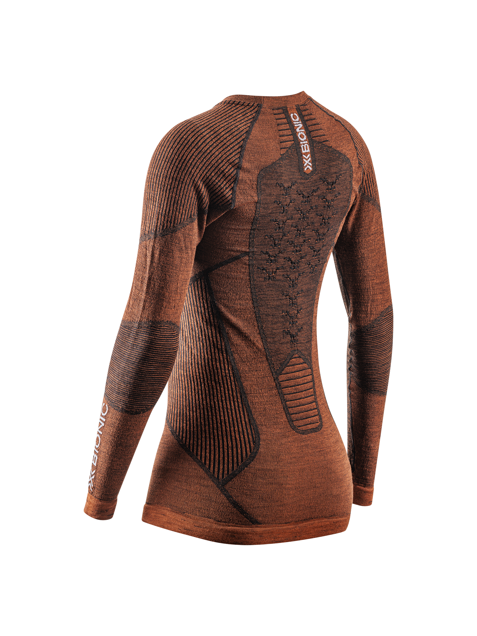 X-BIONIC SYMBIO MERINO SHIRT LS WMN - Clay - Longsleeves - 5 of 9