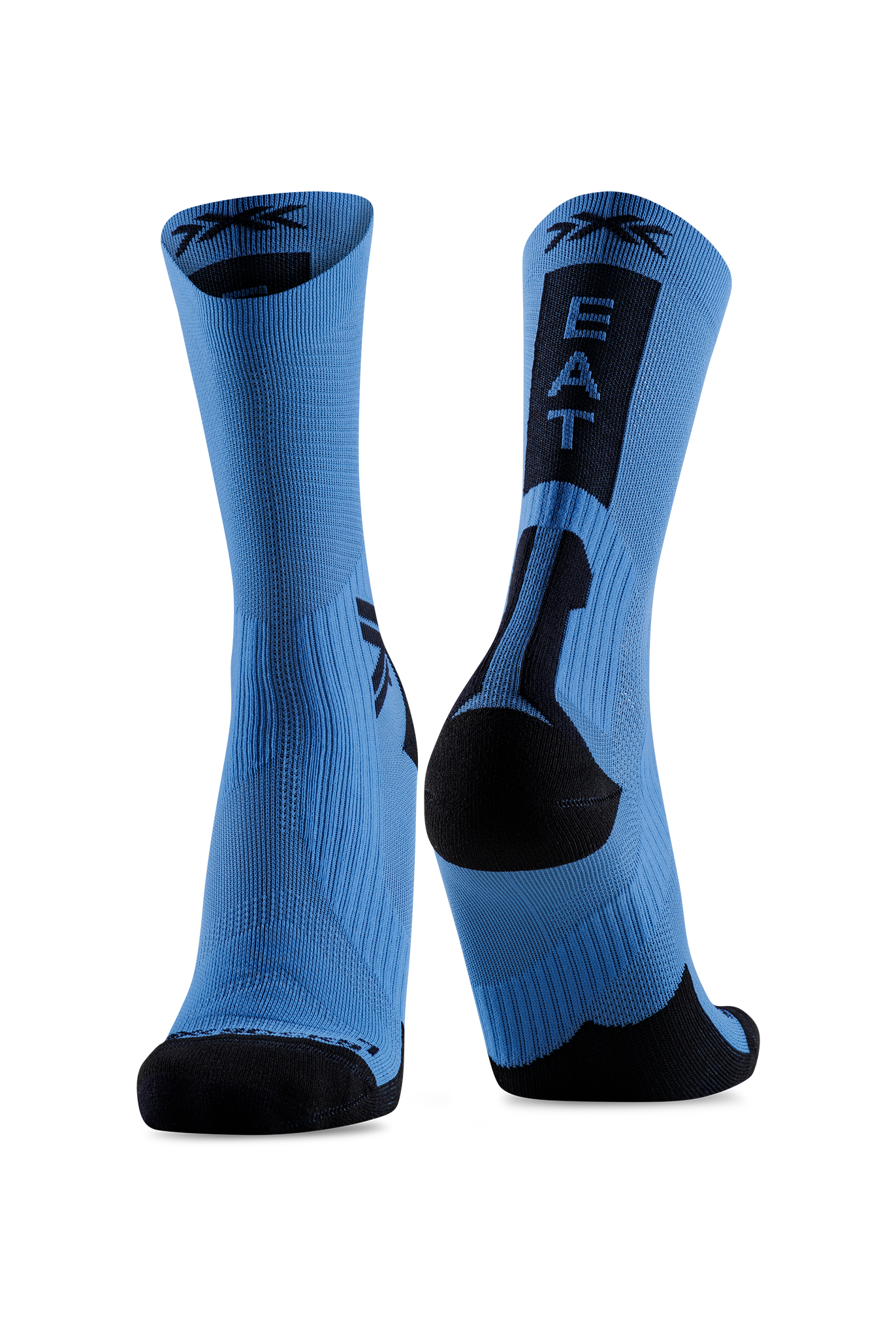 X-SOCKS BIKE PERFORM CREW - Mineral Blue X Black - Crew - 1 of 14