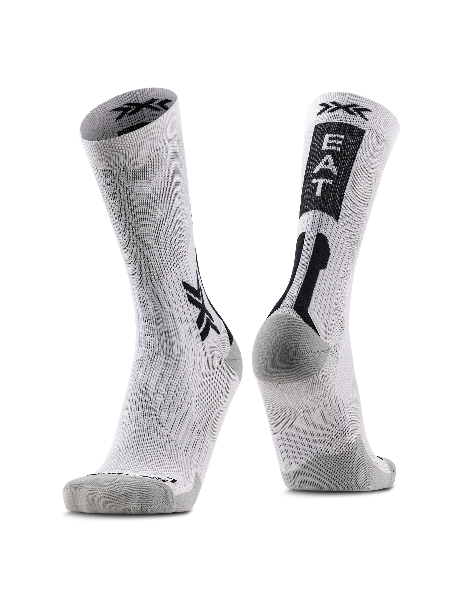 X-SOCKS BIKE PERFORM CREW - Arctic White Opal Black - Crew - 11 of 14