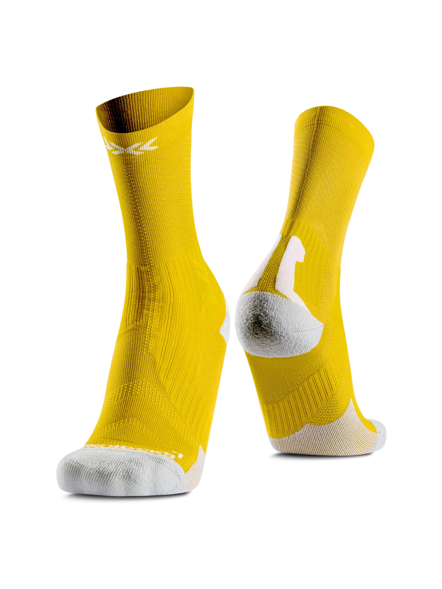 X-SOCKS BIKE PERFORM CREW - Flash Yellow - Crew - 25 of 28