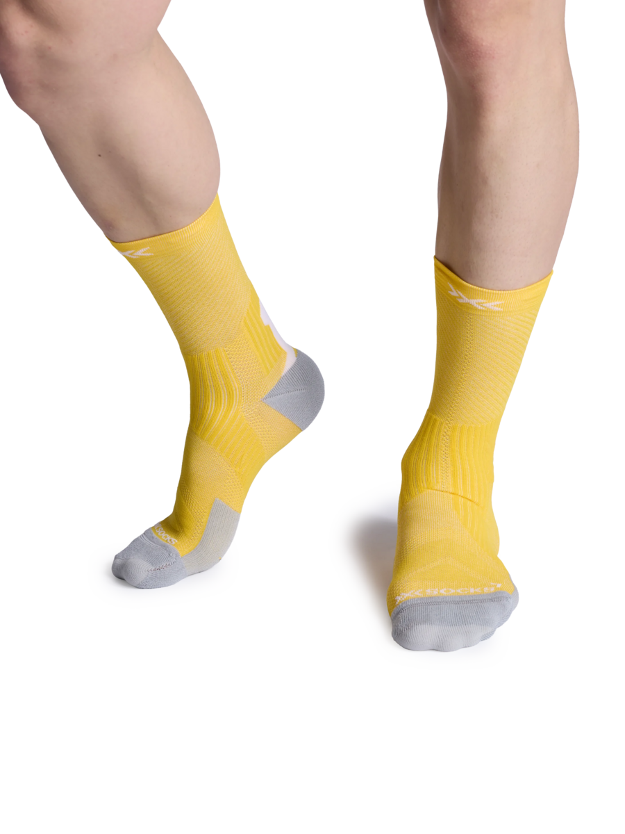 X-SOCKS BIKE PERFORM CREW - Flash Yellow - Crew - 27 of 28