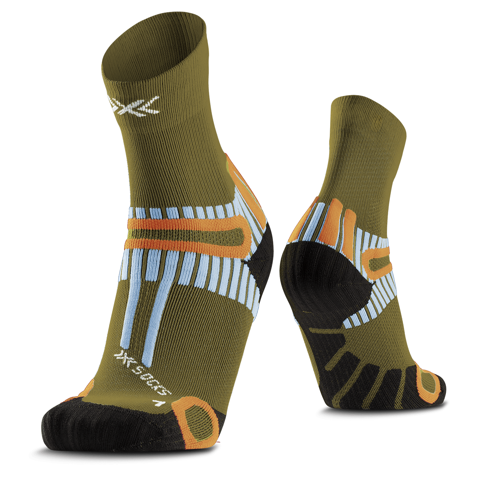 X-SOCKS HIKE PERFORM ANKLE - Olive - Ankle - 13 of 16