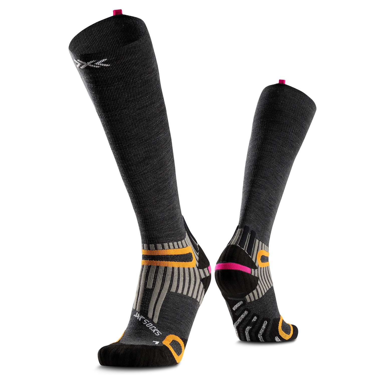 X-SOCKS HIKE ANATOMIX MERINO OTC - Heather Grey - Over The Calf - 9 of 12