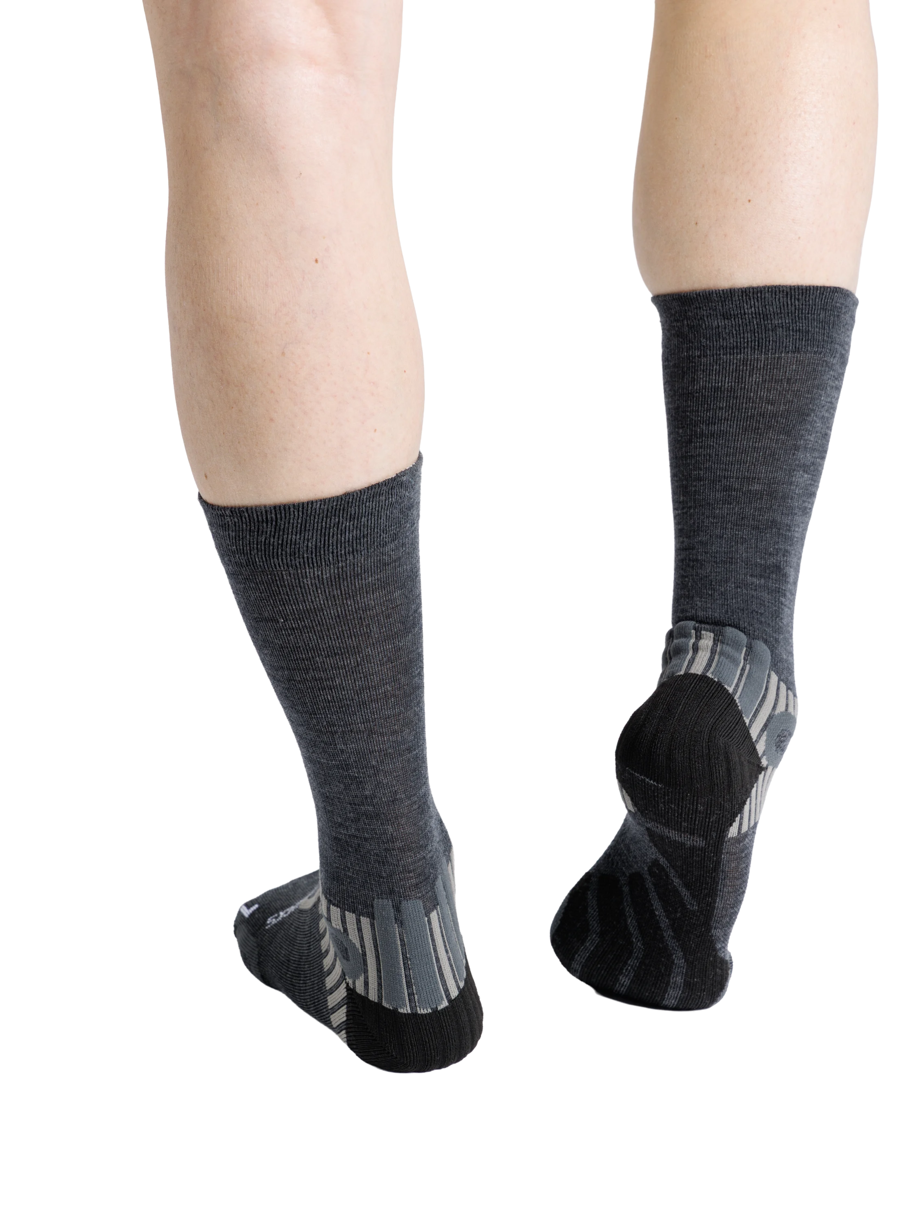 X-SOCKS HIKE PERFORM MERINO CREW - Heather Grey - Crew - 11 of 12